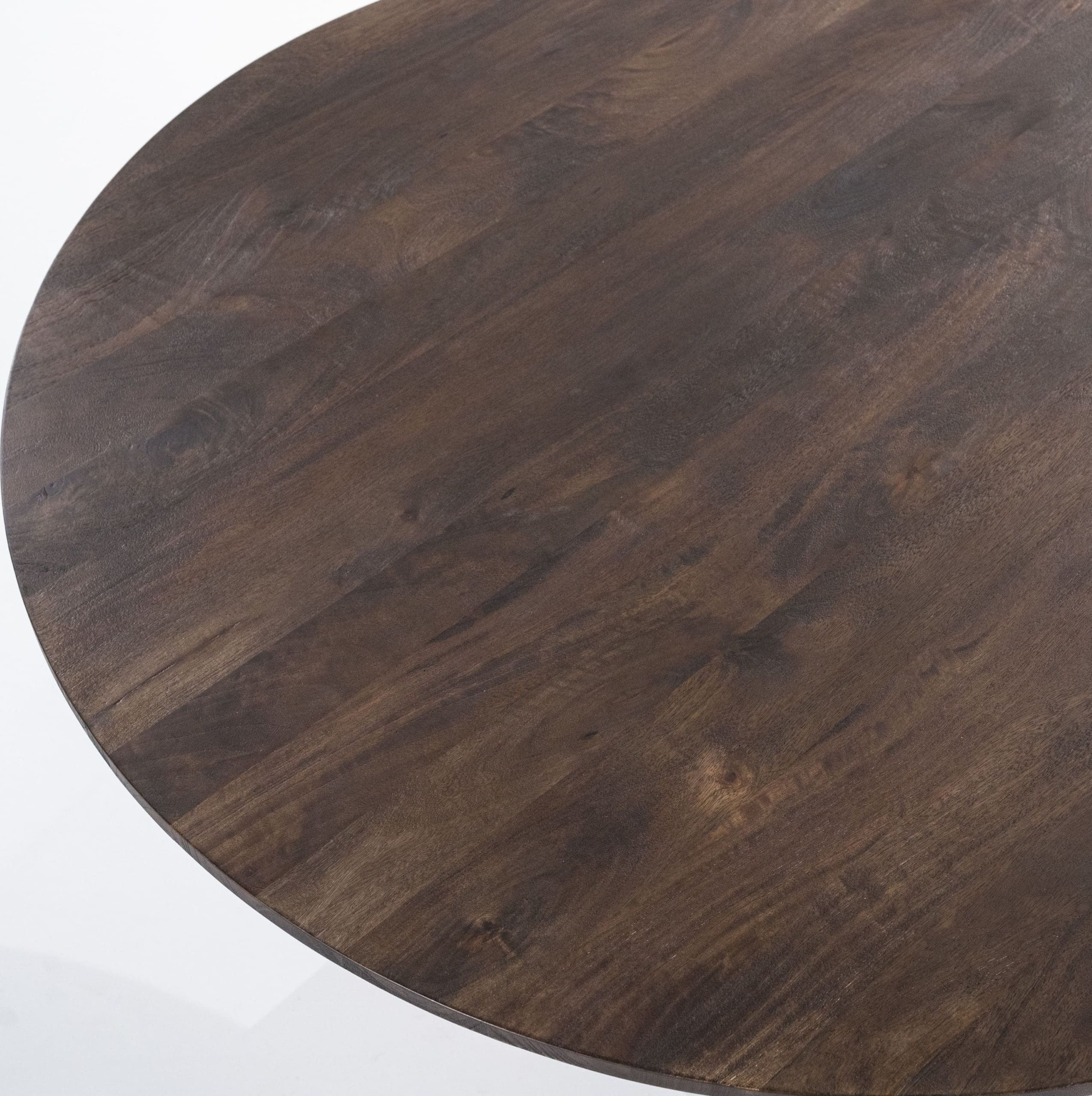 Eettafel Aron Rond 130 - Bruin Eleonora Eettafel 95656