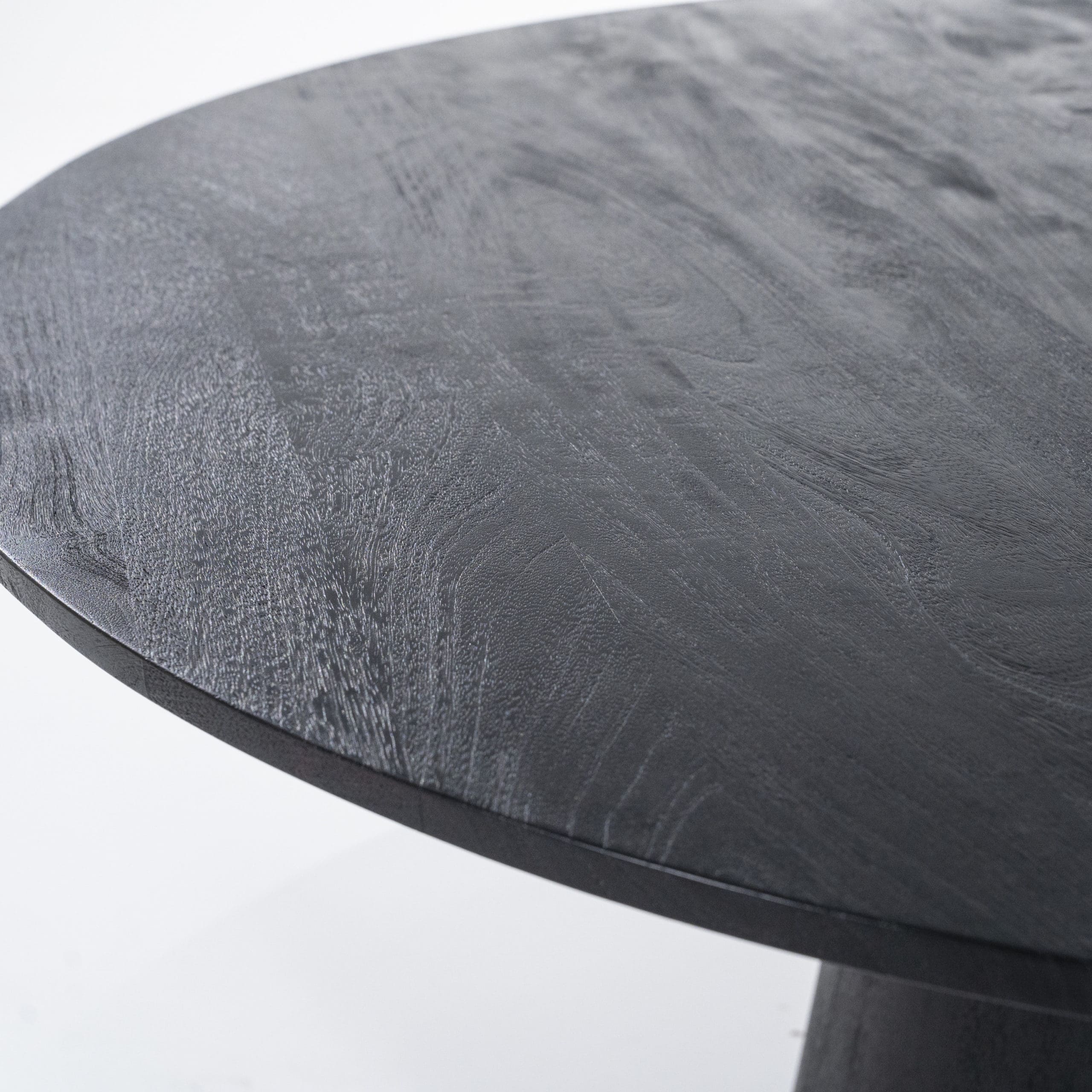 Eettafel Aron Rond 130 - Zwart Eleonora Eettafel 95657