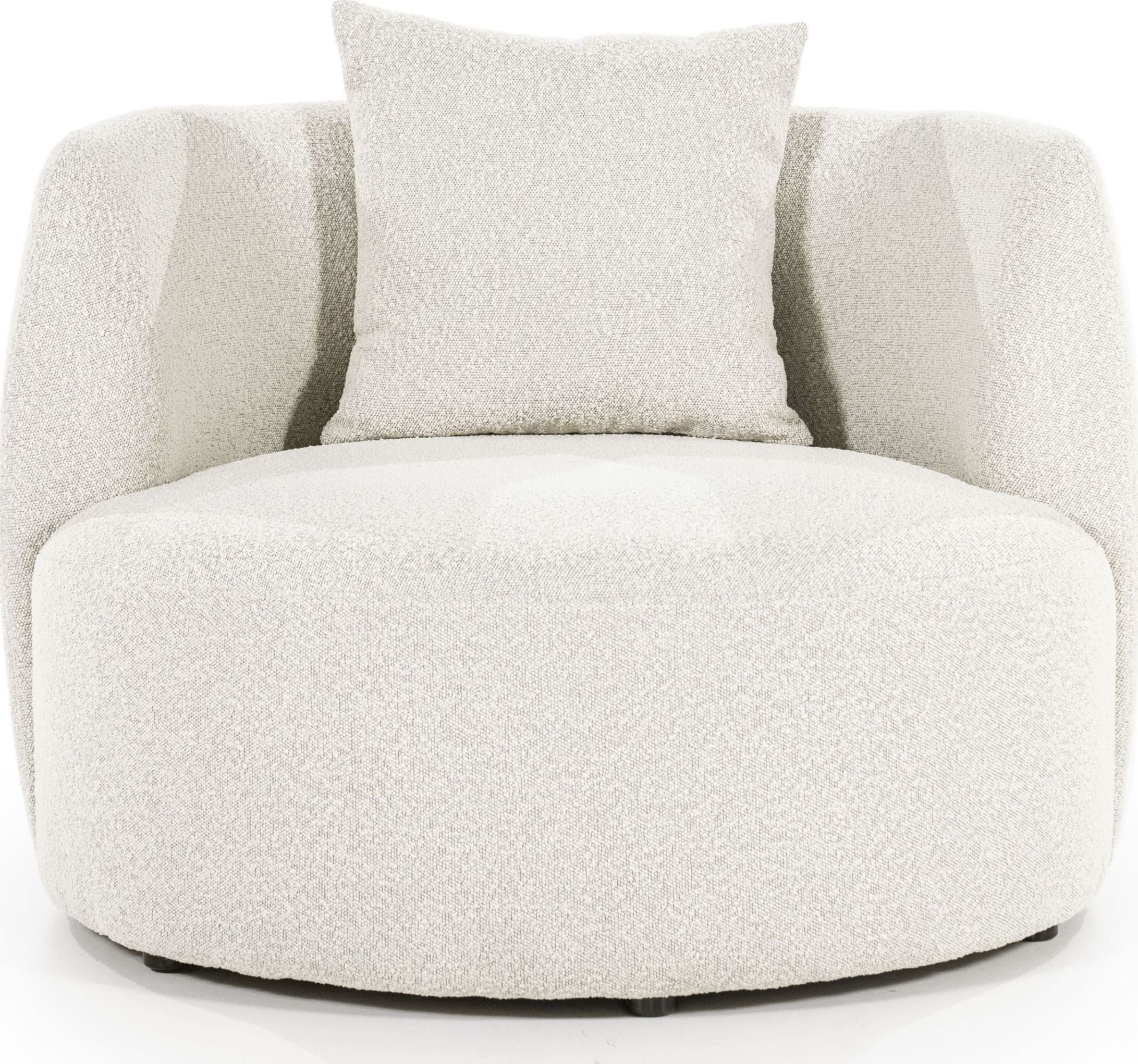 Fauteuil Louis Met Kussen - Beige Spark Eleonora Fauteuil 95804