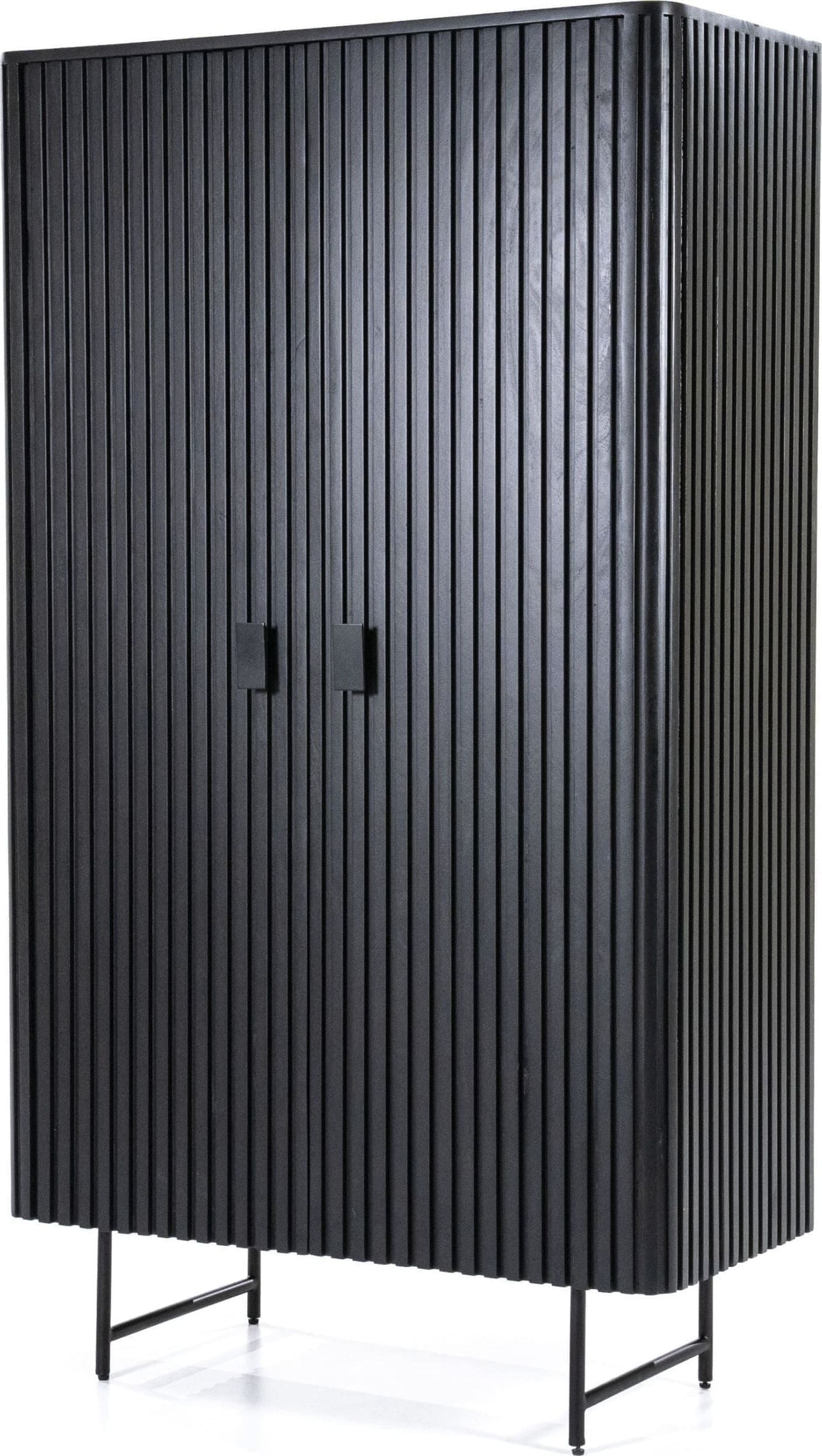 Kabinet Remi 2-drs. - Zwart Eleonora Kast 95667