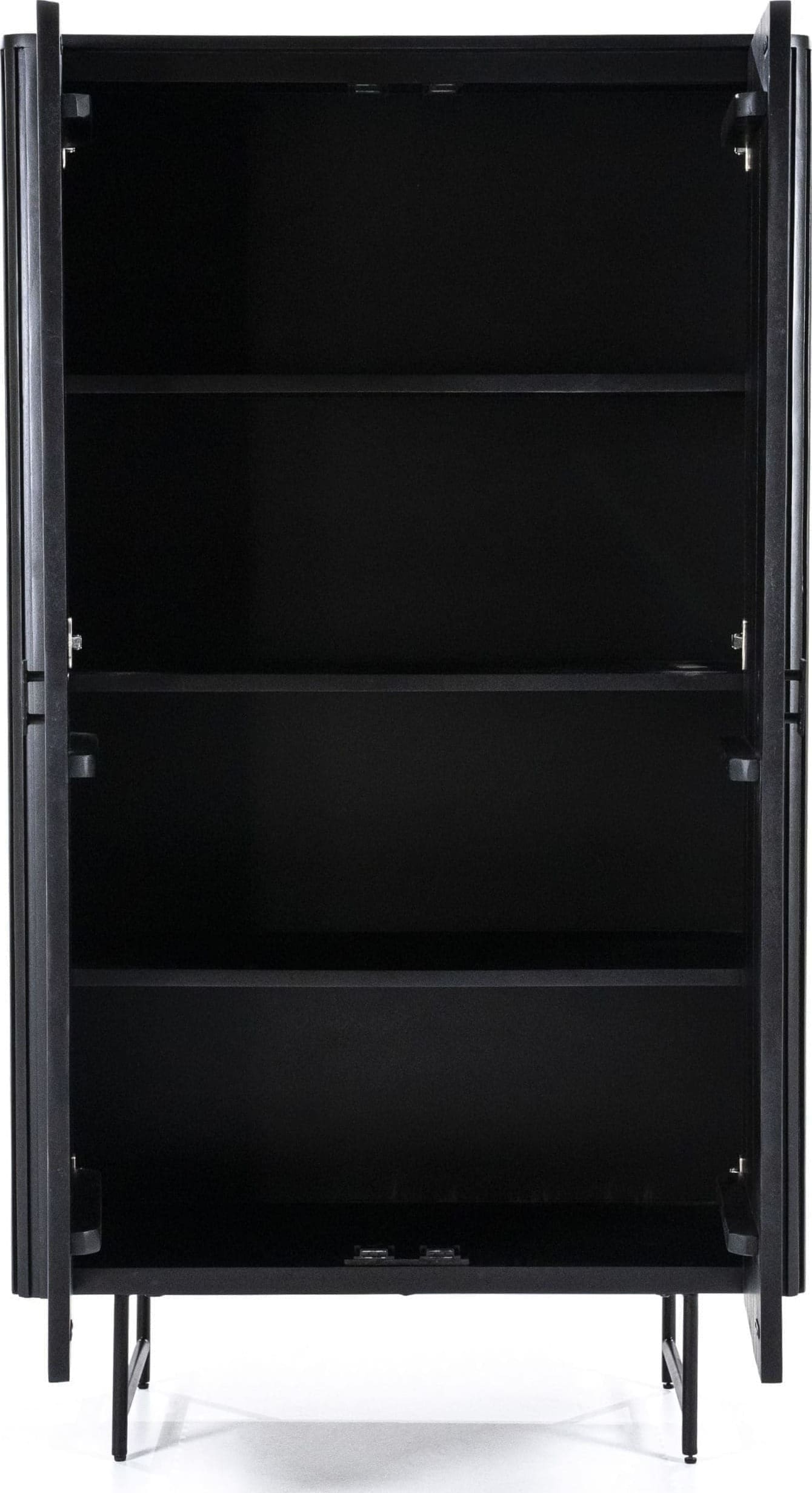 Kabinet Remi 2-drs. - Zwart Eleonora Kast 95667