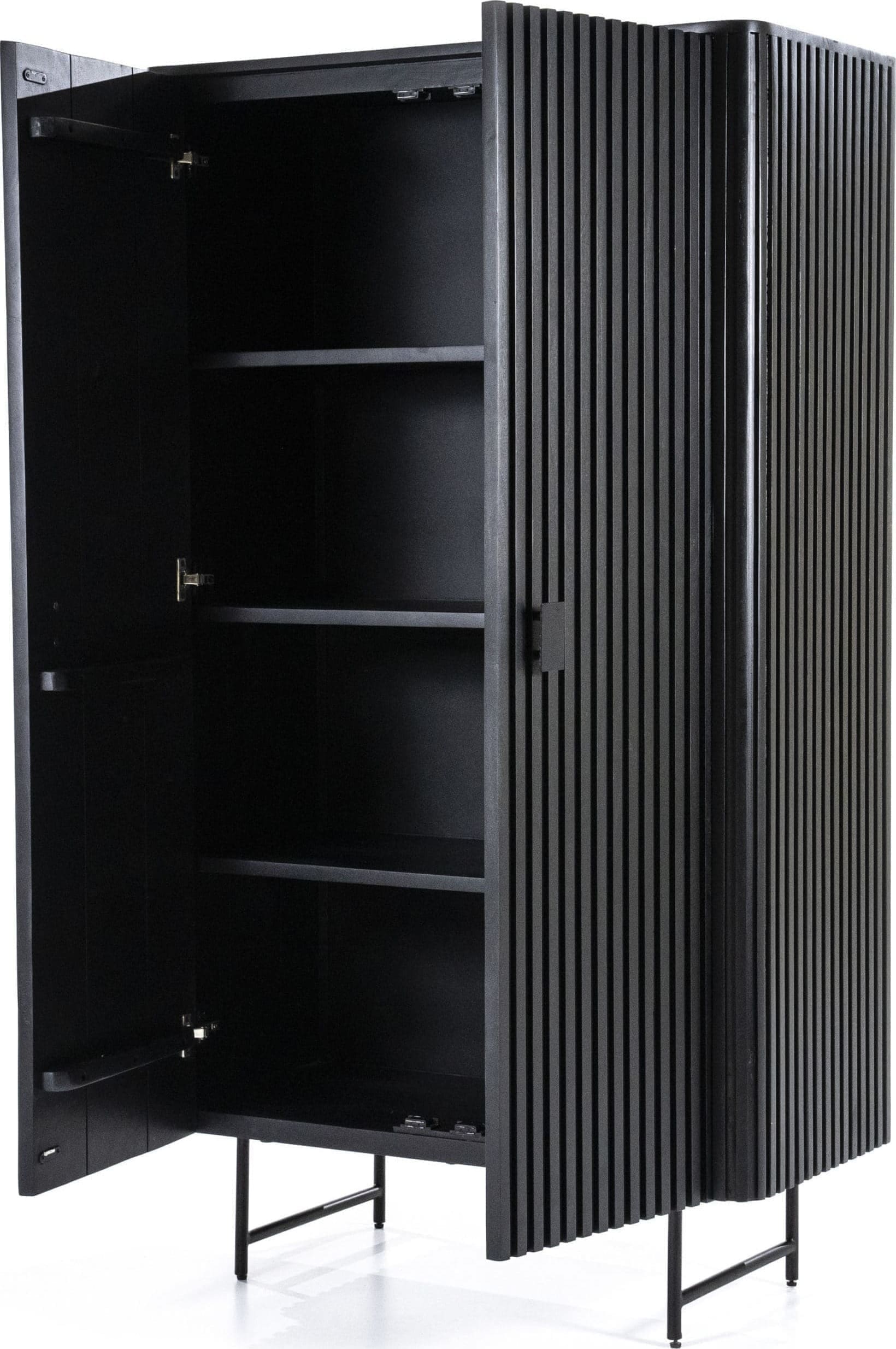 Kabinet Remi 2-drs. - Zwart Eleonora Kast 95667