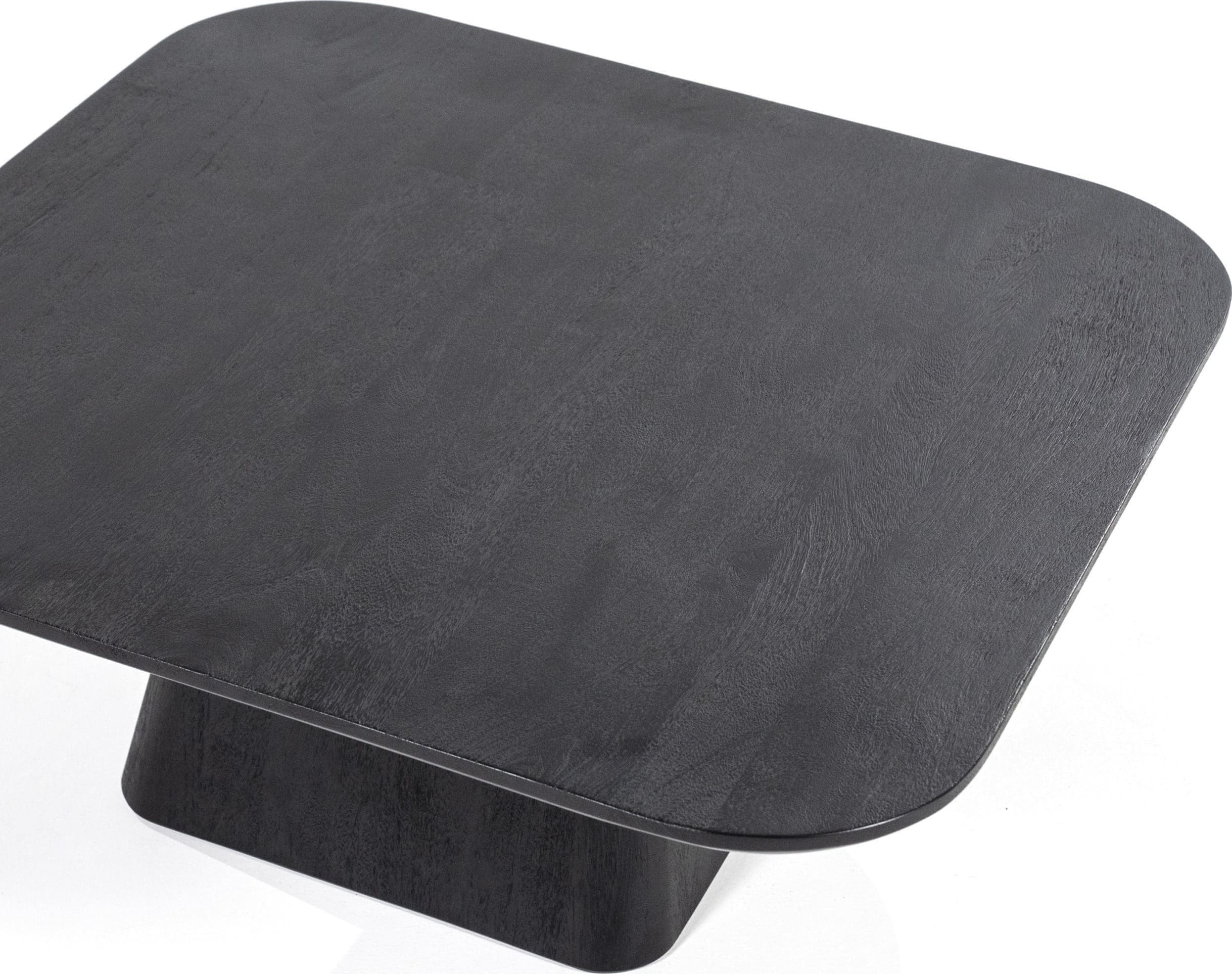 Salontafel Aron Vierkant 80x80 - Zwart Eleonora Salontafel 95770