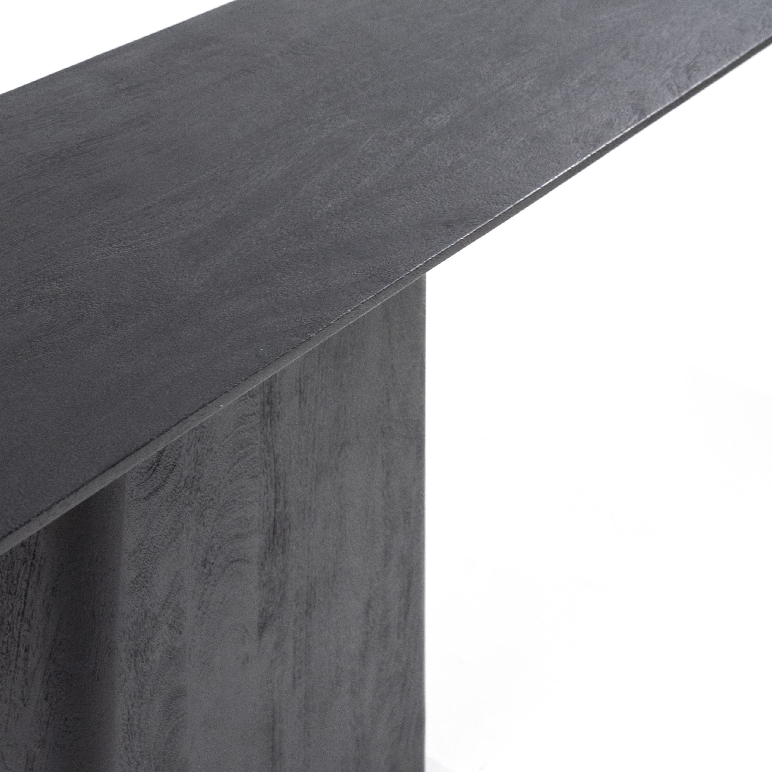 Sidetable Aron 180x40 - Zwart Eleonora Bijzettafel|Wandtafel 95768