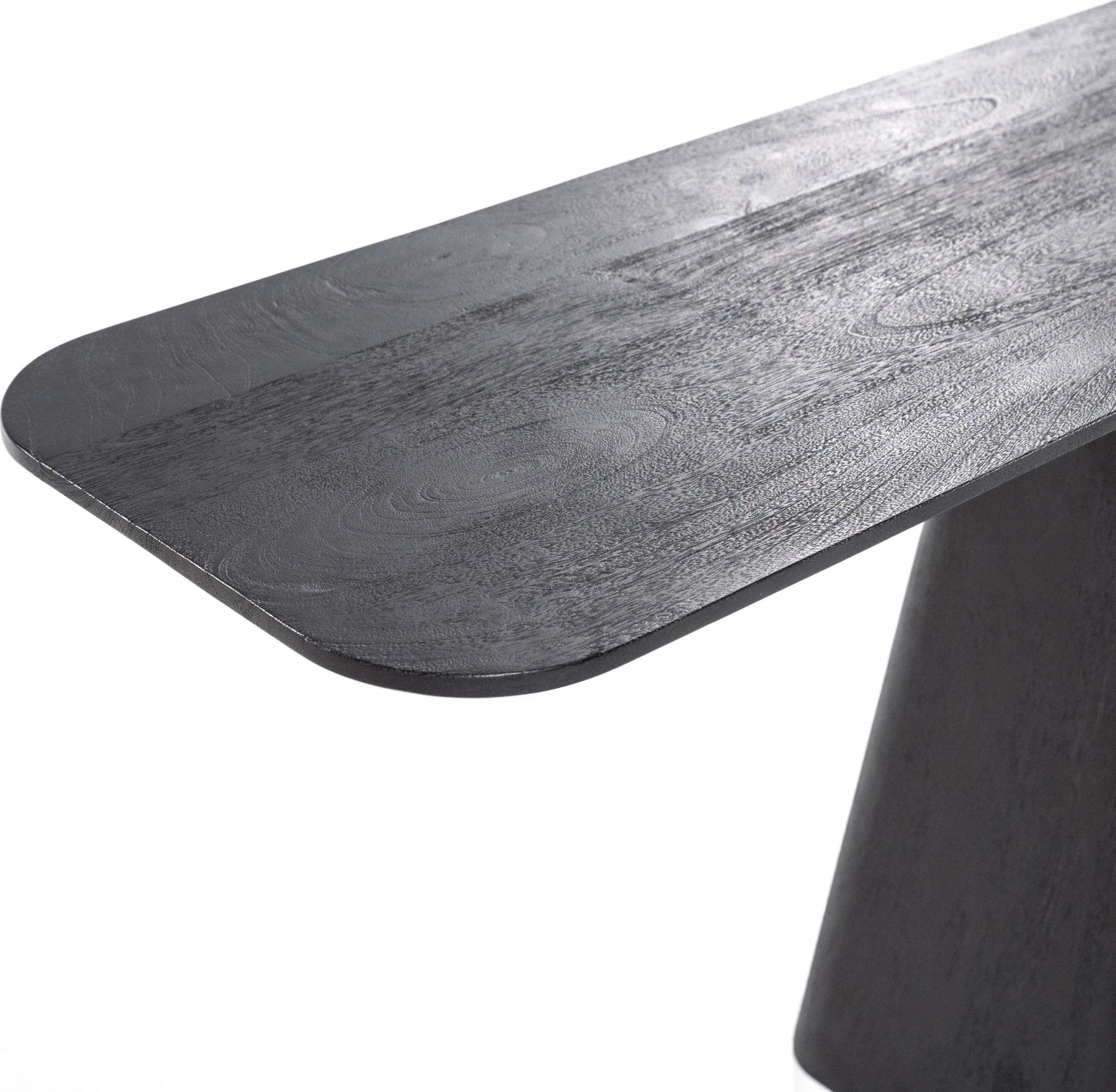 Sidetable Aron 180x40 - Zwart Eleonora Bijzettafel|Wandtafel 95768