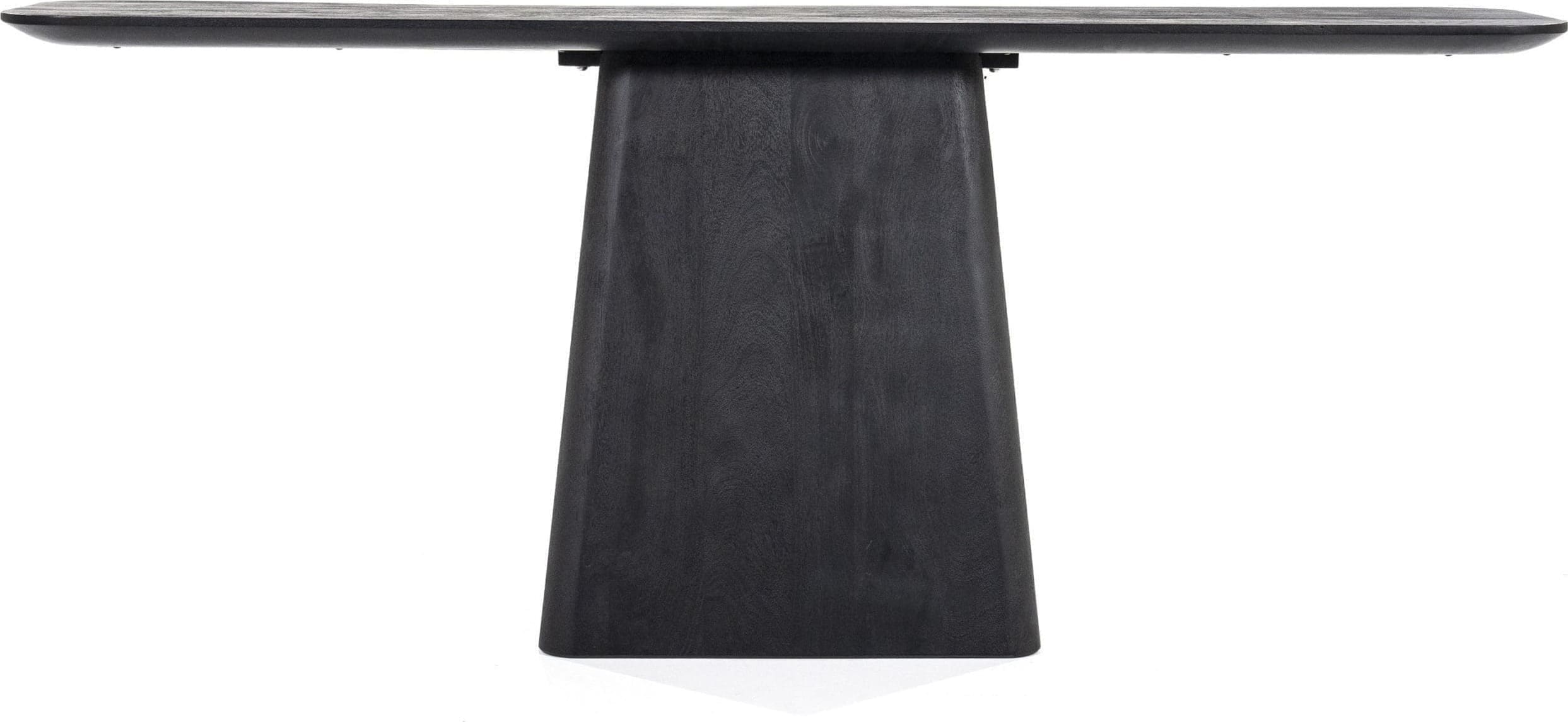 Sidetable Aron 180x40 - Zwart Eleonora Bijzettafel|Wandtafel 95768
