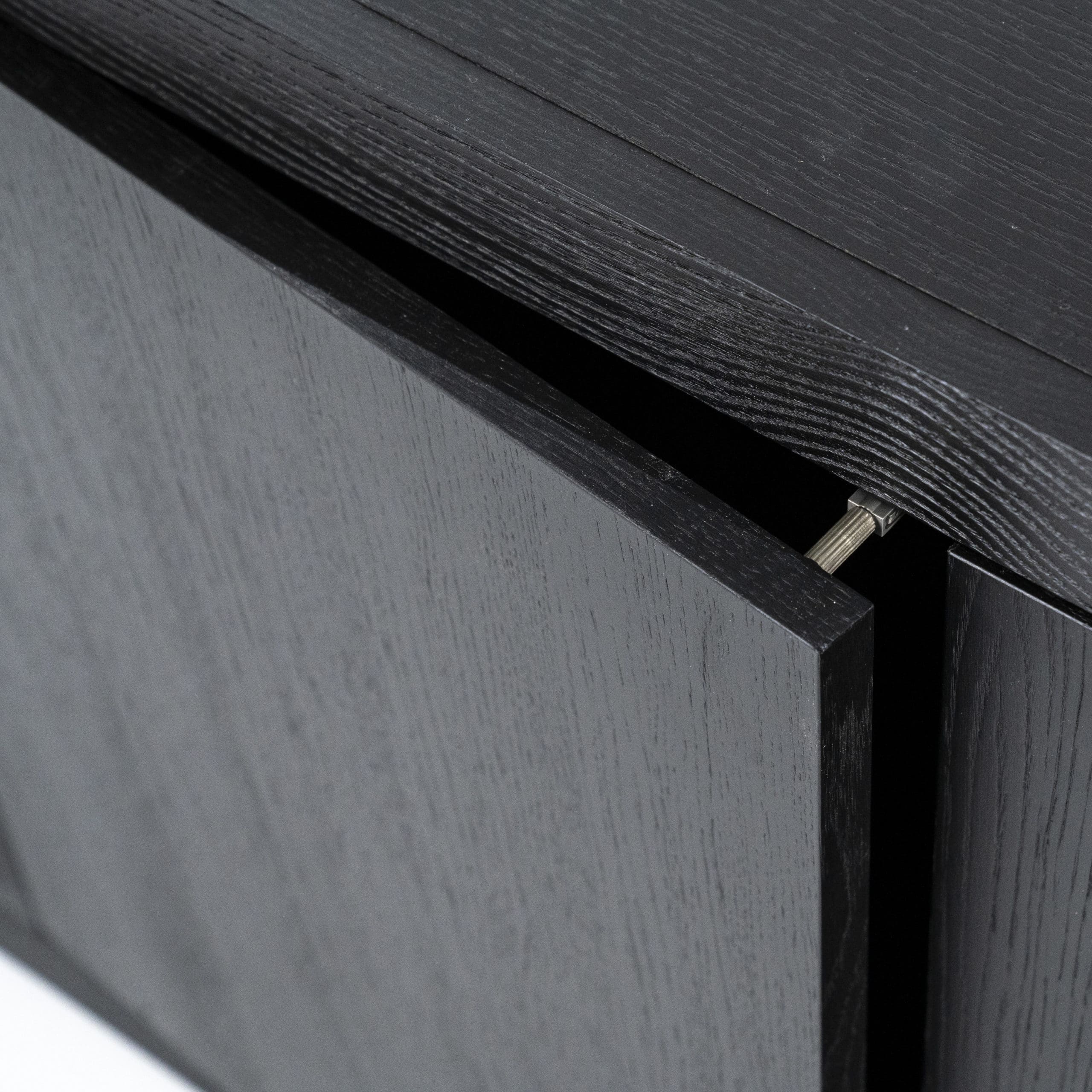 TV Meubel Helsinki 160 cm 2-drs. - Zwart Eleonora Tv-meubell|Tv-dressoir 95720