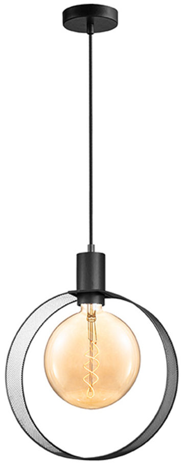LABEL51 Hanglamp Ronda - Zwart - Metaal Zwart Hanglamp