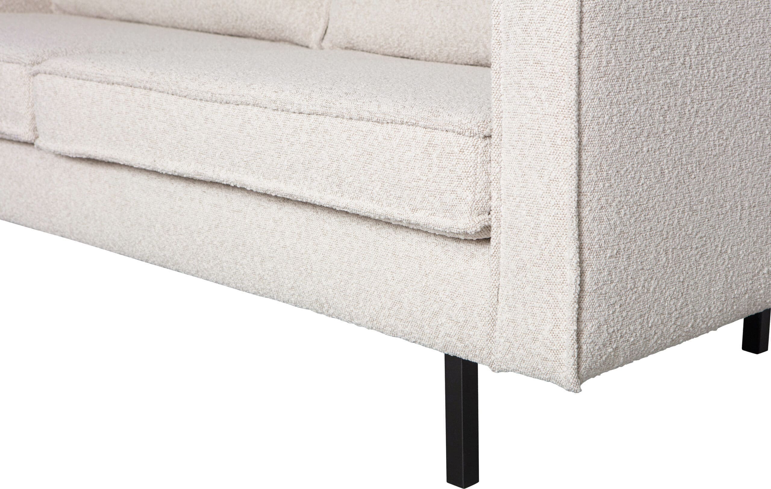BePureHome Rodeo 2,5-zitsbank Bouclé Naturel Naturel Bank