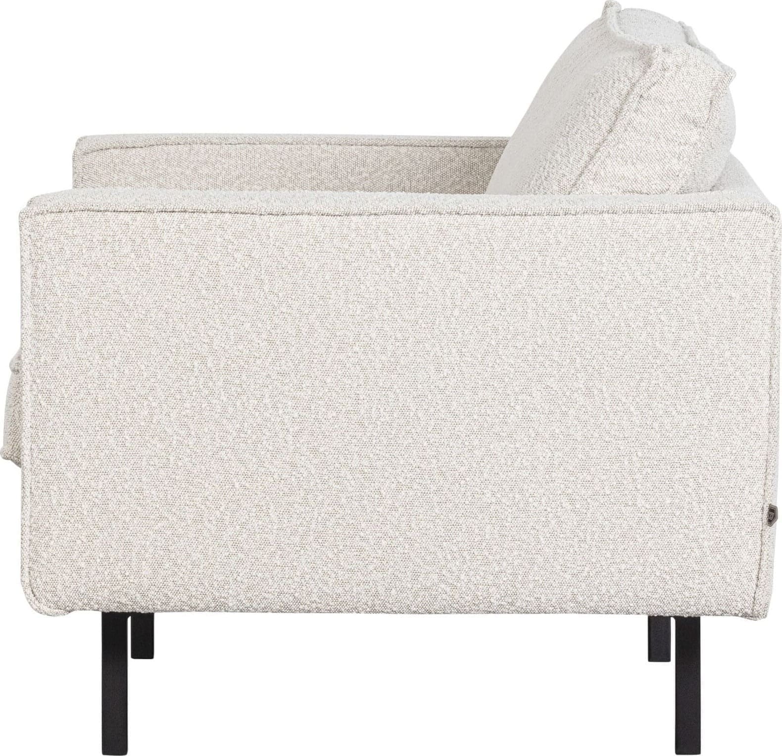 BePureHome Rodeo Fauteuil Bouclé Naturel Naturel Fauteuil