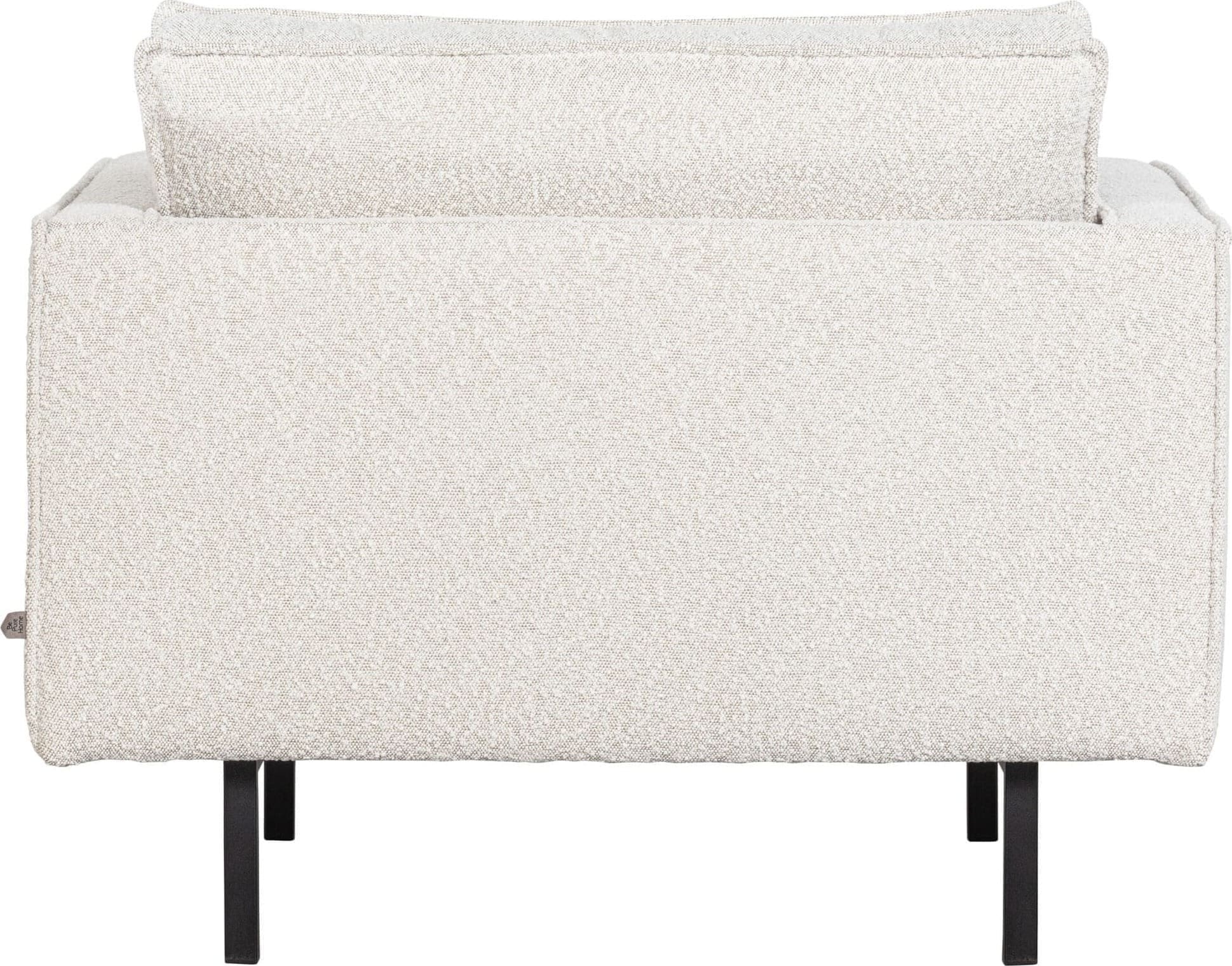 BePureHome Rodeo Fauteuil Bouclé Naturel Naturel Fauteuil