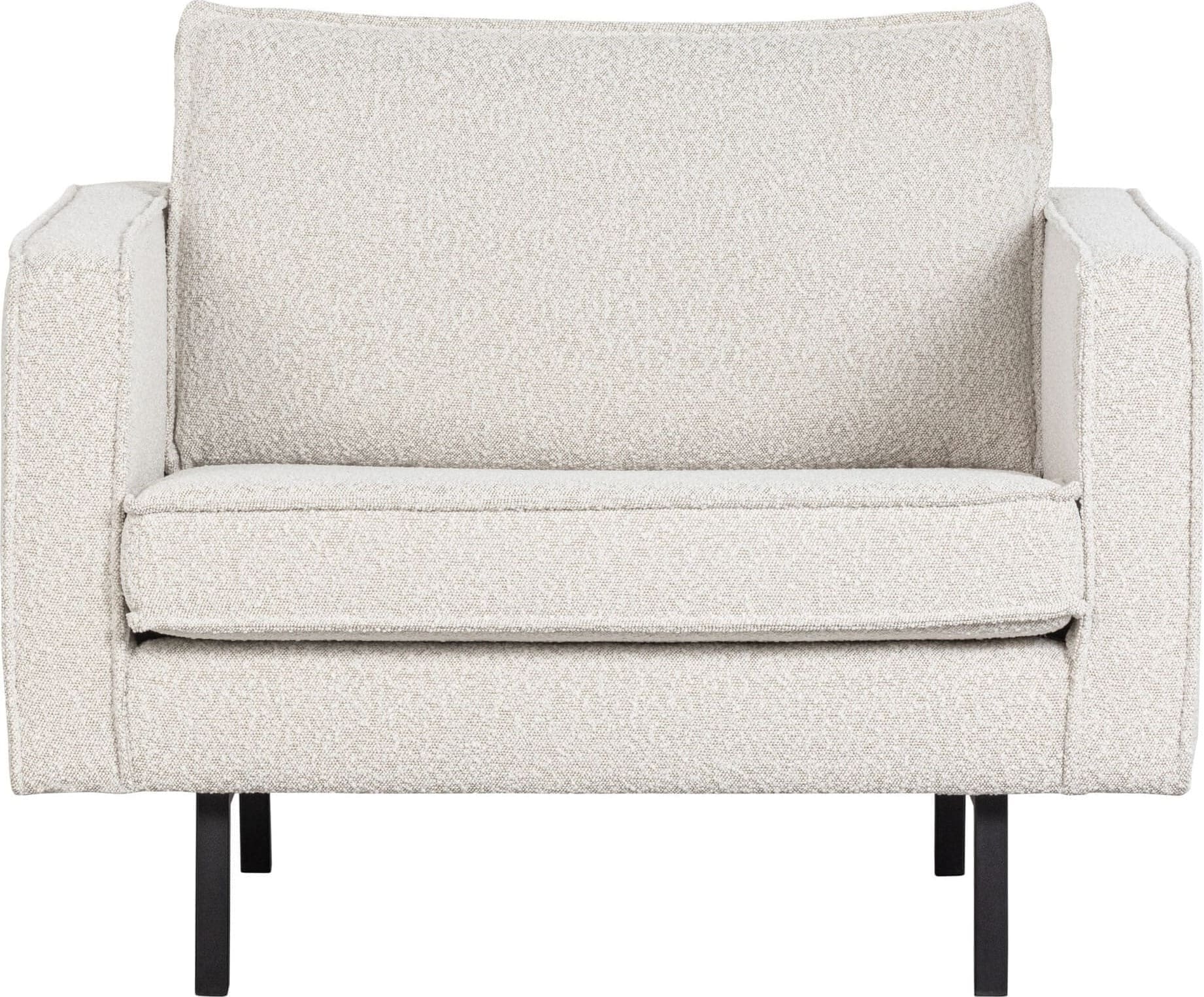 BePureHome Rodeo Fauteuil Bouclé Naturel Naturel Fauteuil