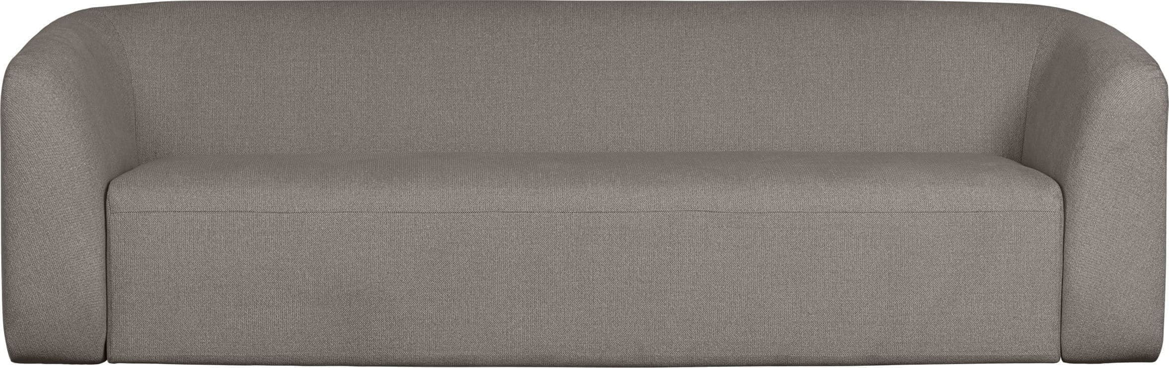 BePureHome Sloping 3-zitsbank Grijs Melange Grijs