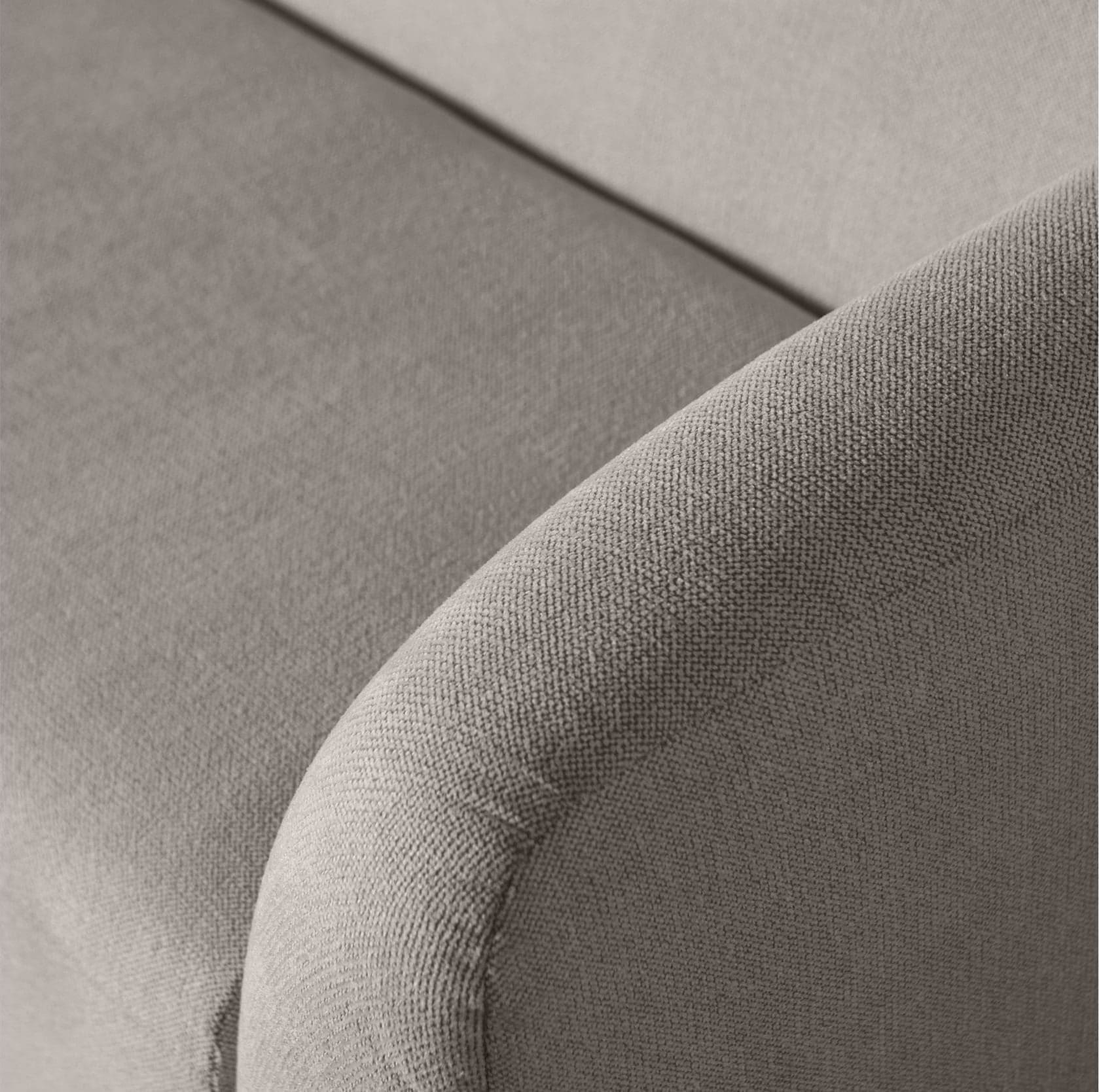 BePureHome Sloping 3-zitsbank Grijs Melange Grijs