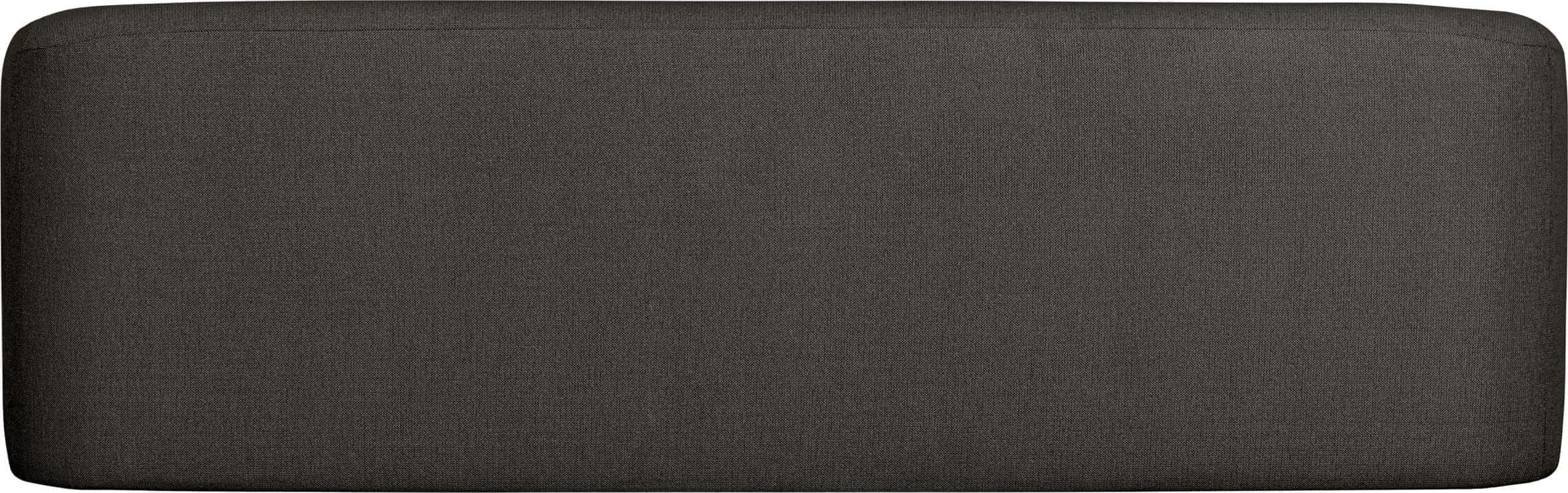 BePureHome Sloping 3-zitsbank Grijs/zwart Melange Zwart