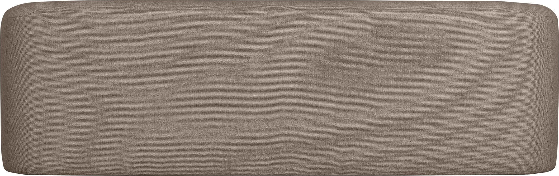 BePureHome Sloping 3-zitsbank Lichtbruin Melange Bruin