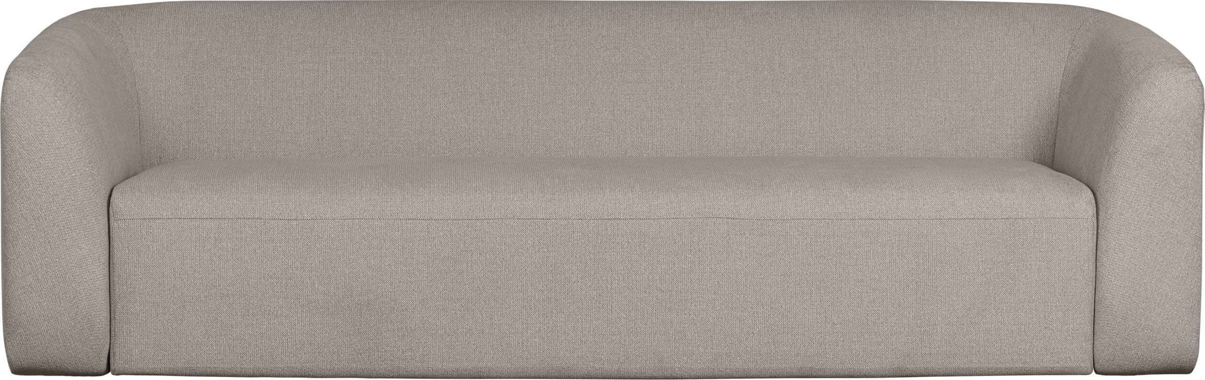 BePureHome Sloping 3-zitsbank Off White Melange Wit