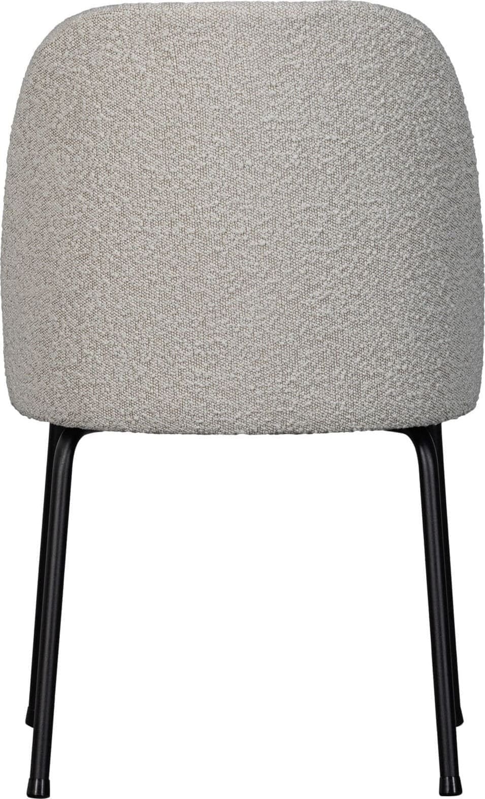 BePureHome Vogue Eetkamerstoel Bouclé Naturel Naturel Eetkamerstoel
