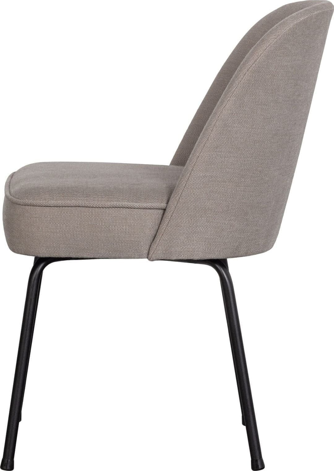 BePureHome Vogue Eetkamerstoel Geweven Stof Zand Beige|Bruin Eetkamerstoel