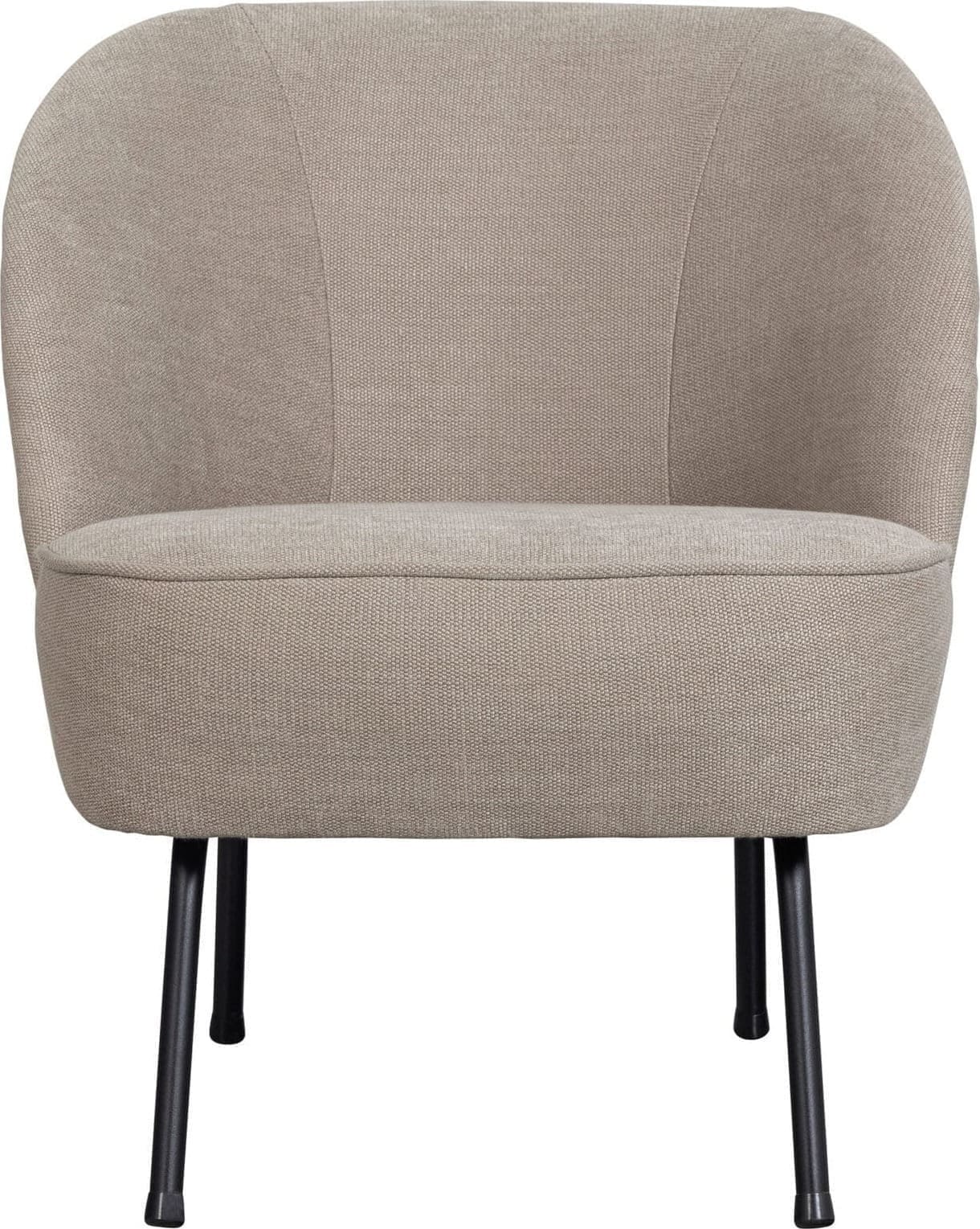 BePureHome Vogue Fauteuil Geweven Stof Zand Beige|Bruin Fauteuil