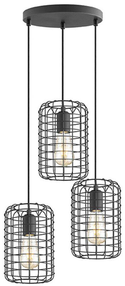 LABEL51 Hanglamp Solido - Zwart - Metaal Zwart Hanglamp