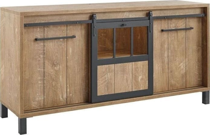 Profijt Meubel Dressoir Alva Bruin|Naturel Dressoir