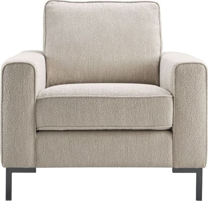 Profijt Meubel Fauteuil Totham beige Beige|Wit Fauteuil