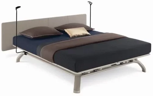 Auping Royal bed / lediaknt in warm greya