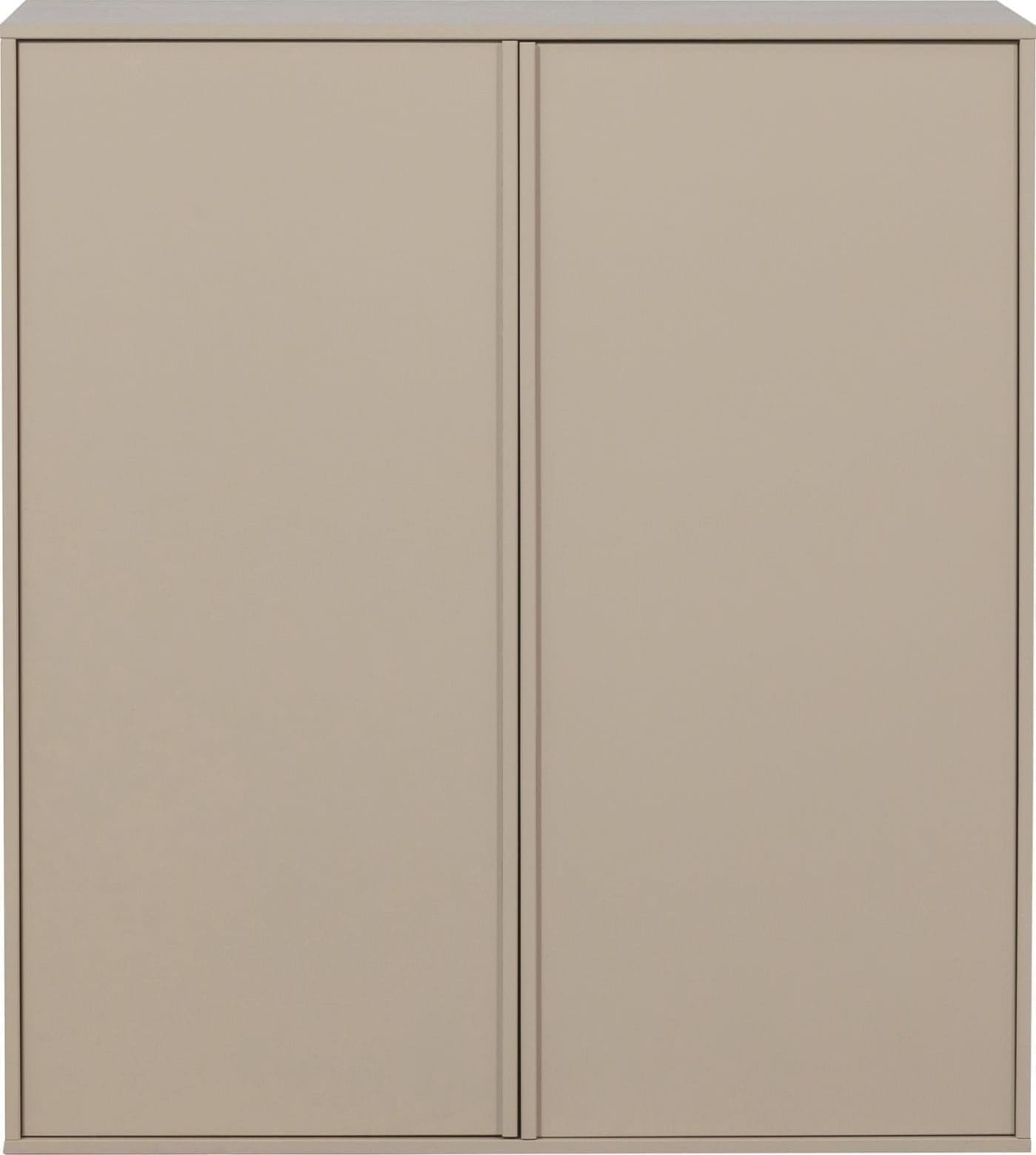 vtwonen Daily Closet Double 110x100cm Grenen Dakargrau Grijs Kast