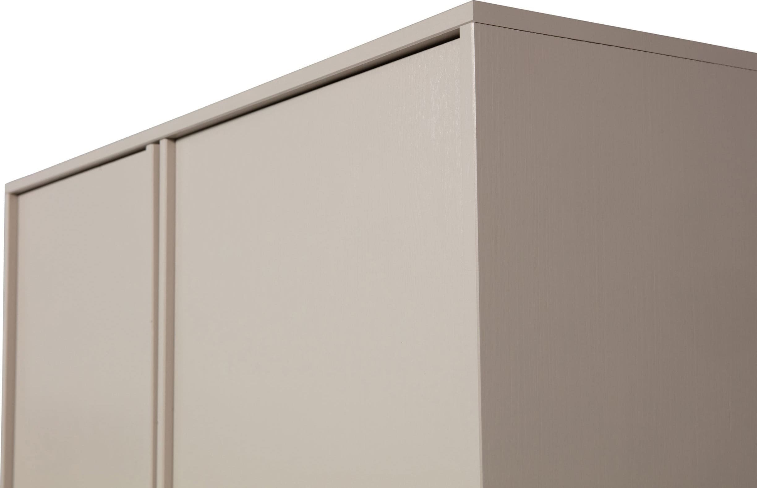 vtwonen Daily Closet Double 110x100cm Grenen Dakargrau Grijs Kast
