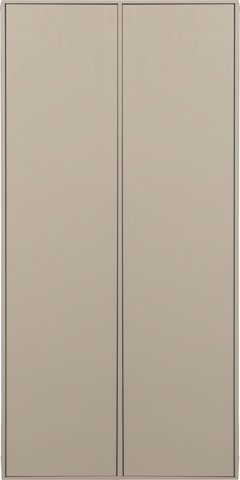 vtwonen Daily Closet Double 200x100cm Grenen Dakargrau Grijs Kast