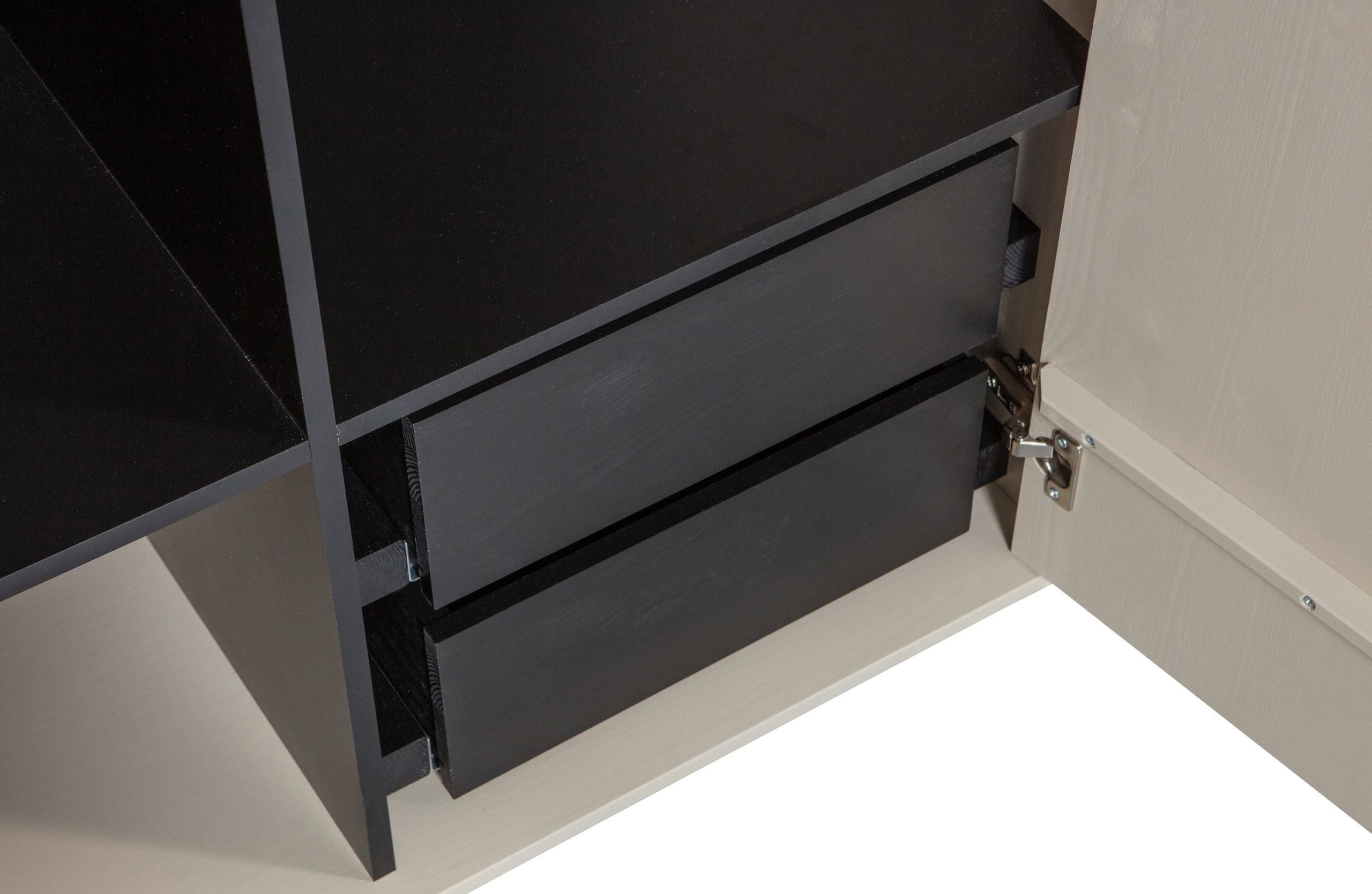 vtwonen Daily Closet Double 200x100cm Grenen Dakargrau Grijs Kast
