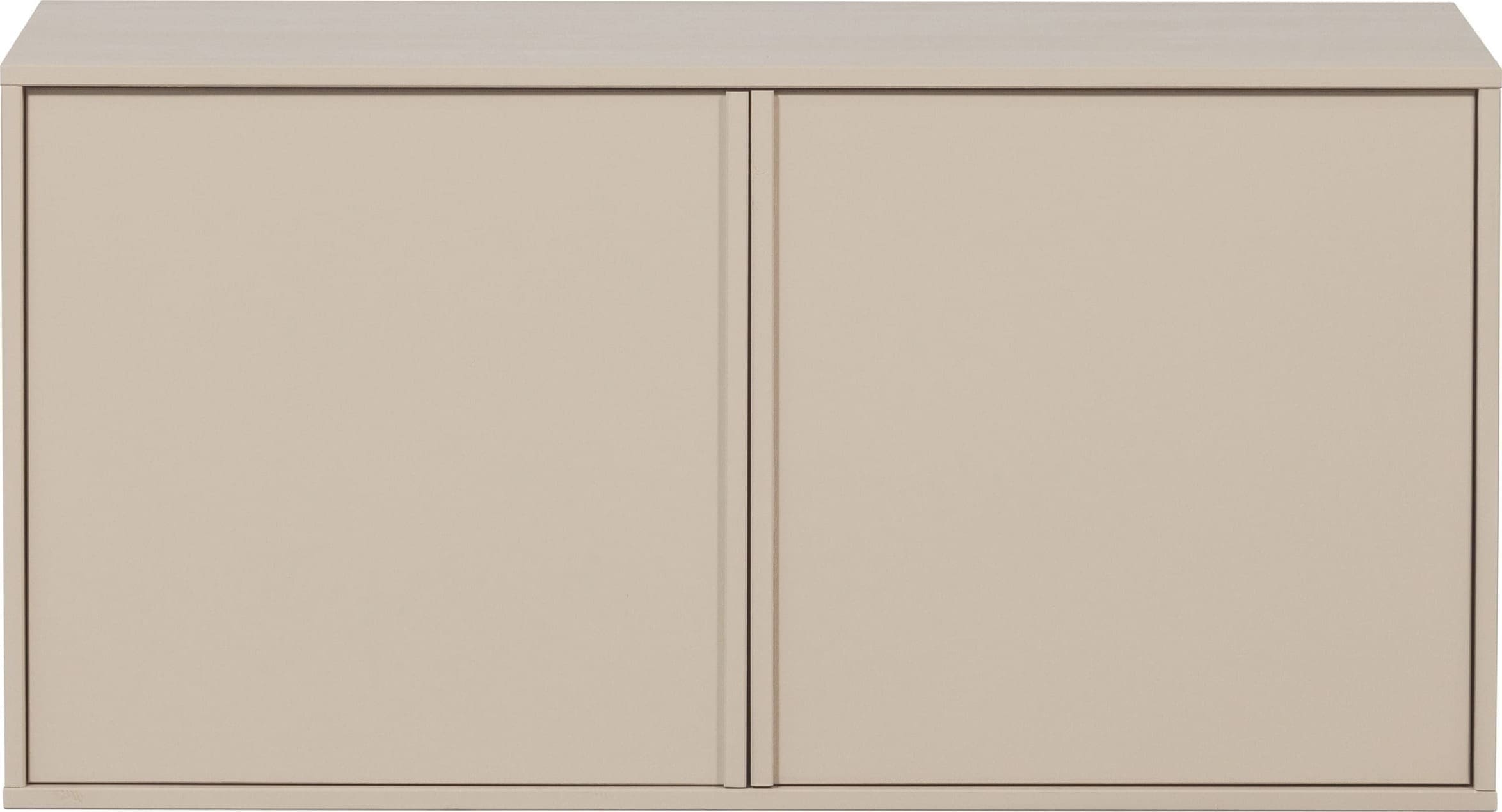 vtwonen Daily Closet Double 50x100cm Grenen Dakargrau Grijs Kast