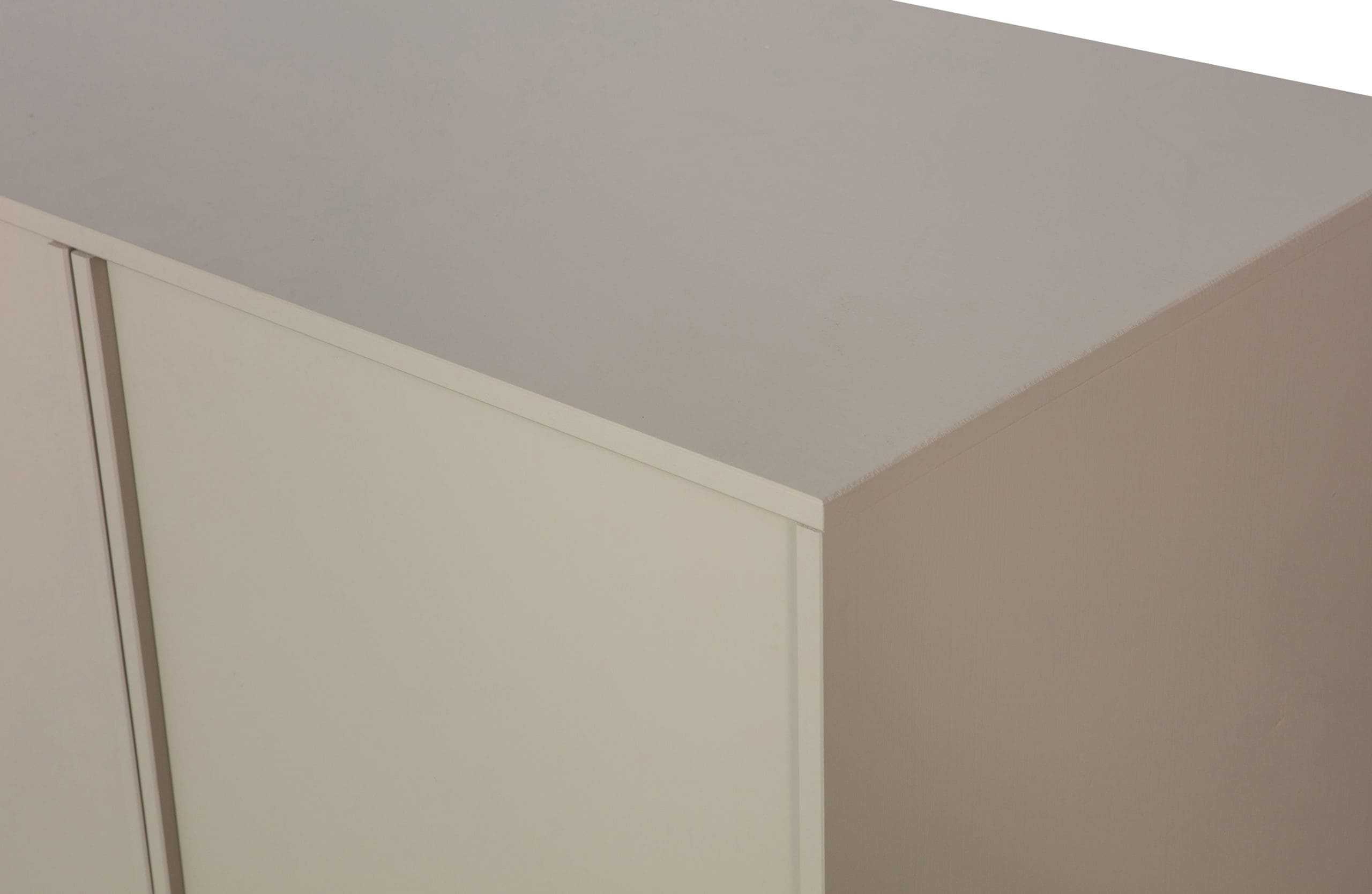 vtwonen Daily Closet Double 50x100cm Grenen Dakargrau Grijs Kast