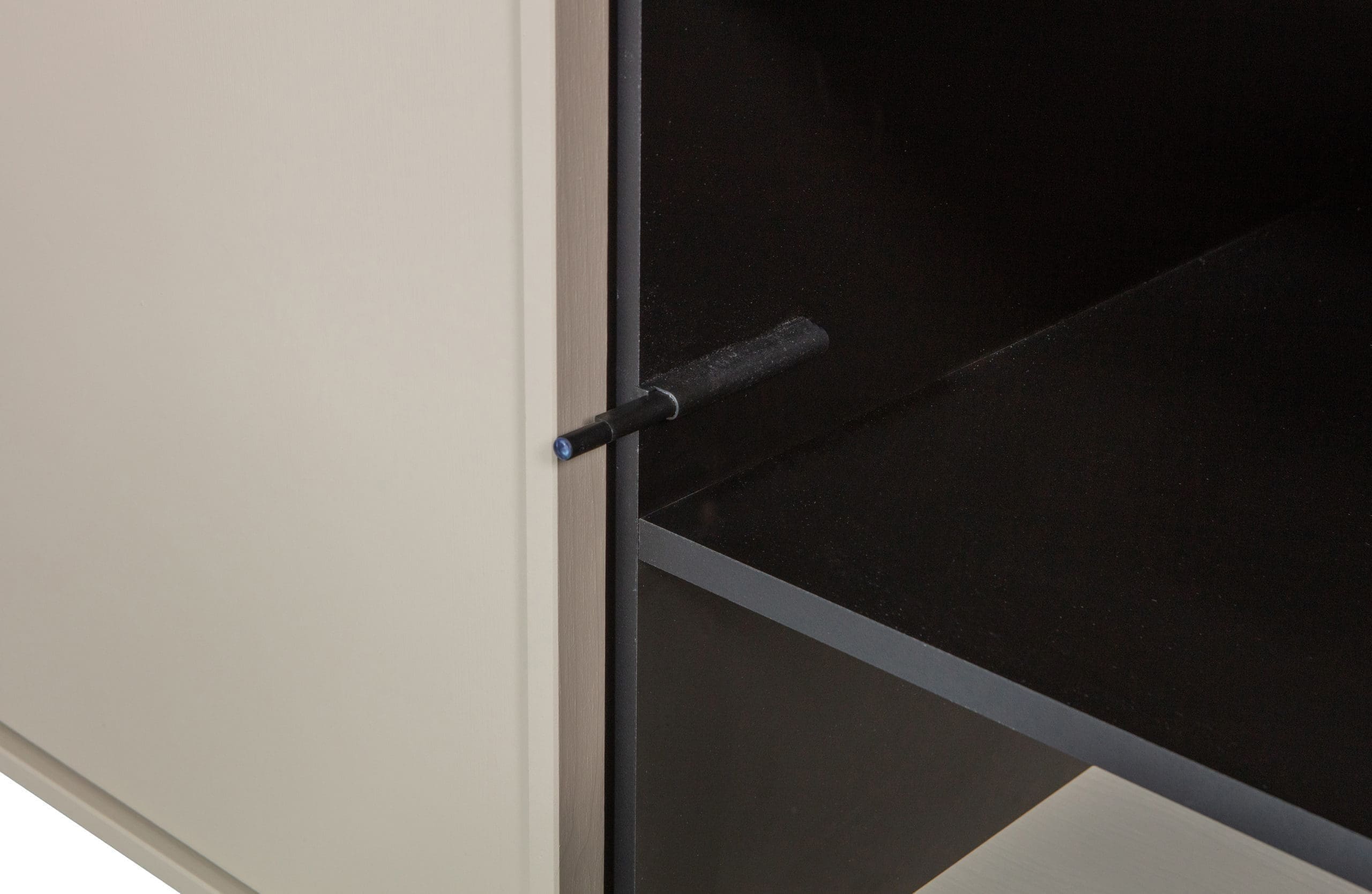 vtwonen Daily Closet Double 50x100cm Grenen Dakargrau Grijs Kast