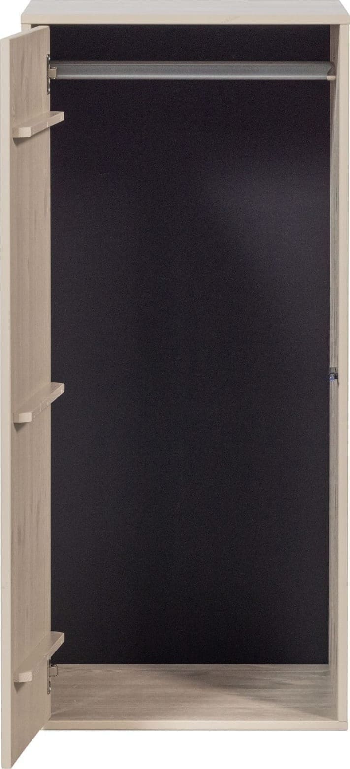 vtwonen Daily Closet Single 110x50cm Grenen Dakargrau Grijs Kast