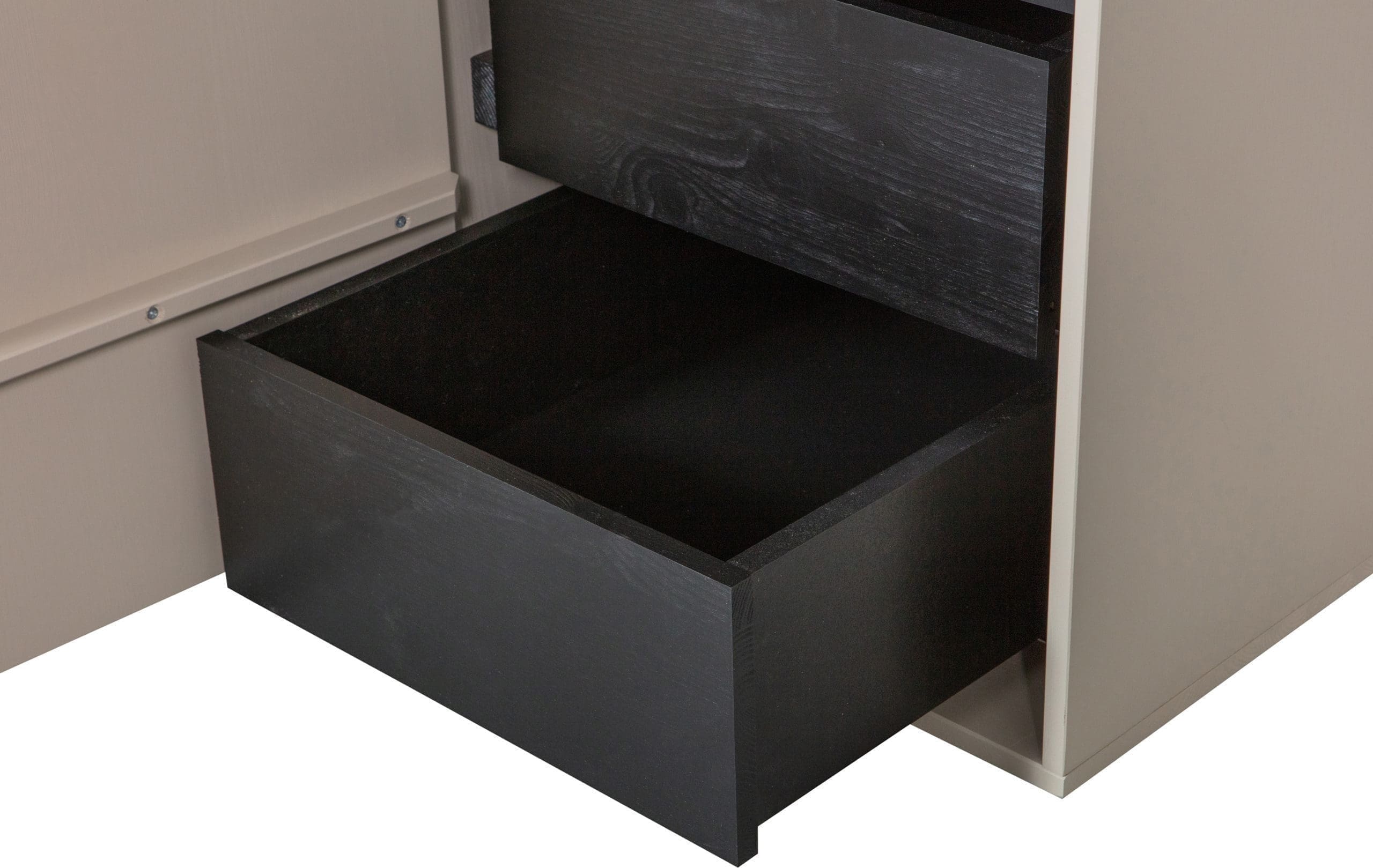 vtwonen Daily Closet Single 200x50cm Grenen Dakargrau Grijs Kast