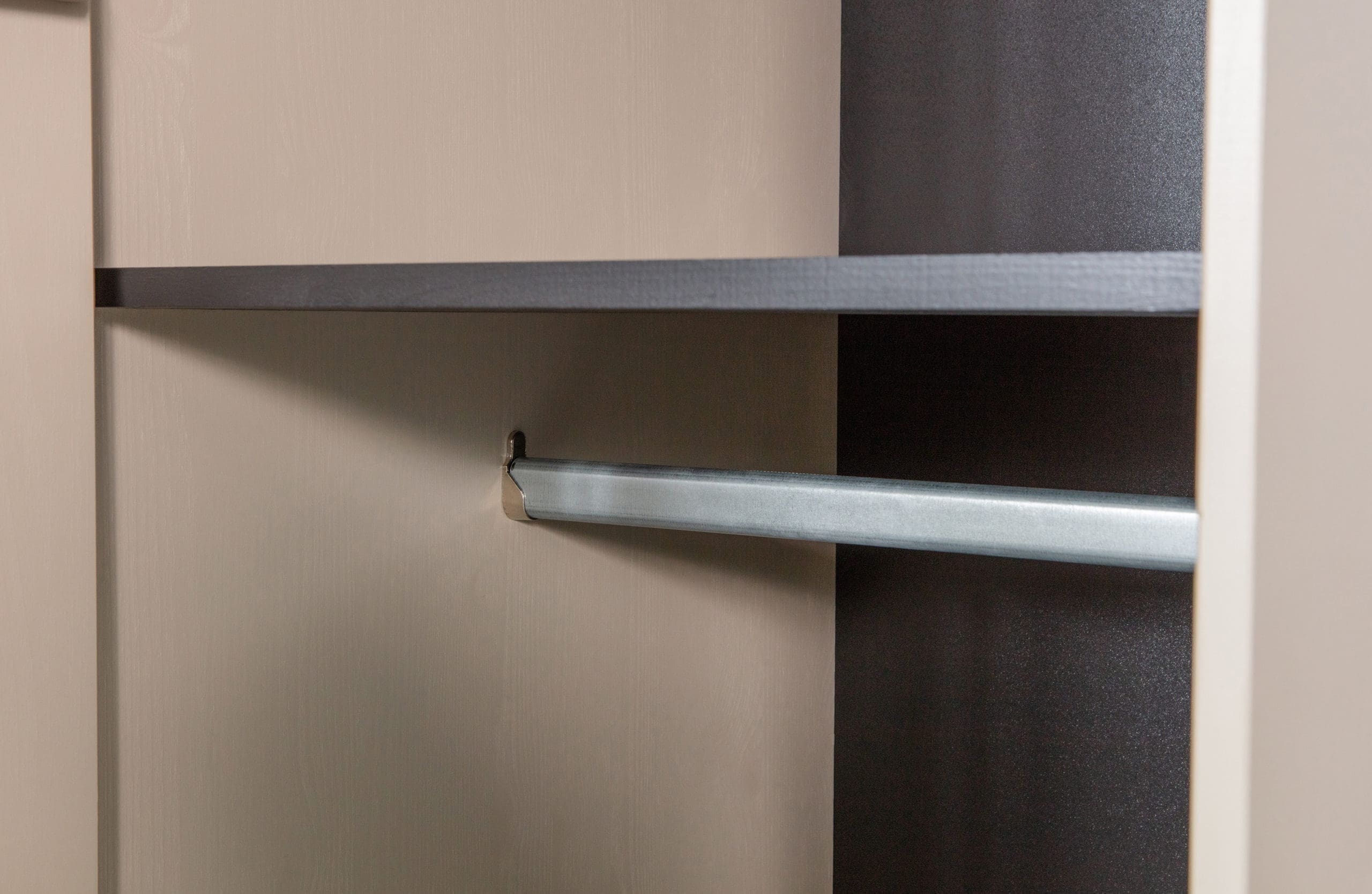 vtwonen Daily Closet Single 200x50cm Grenen Dakargrau Grijs Kast
