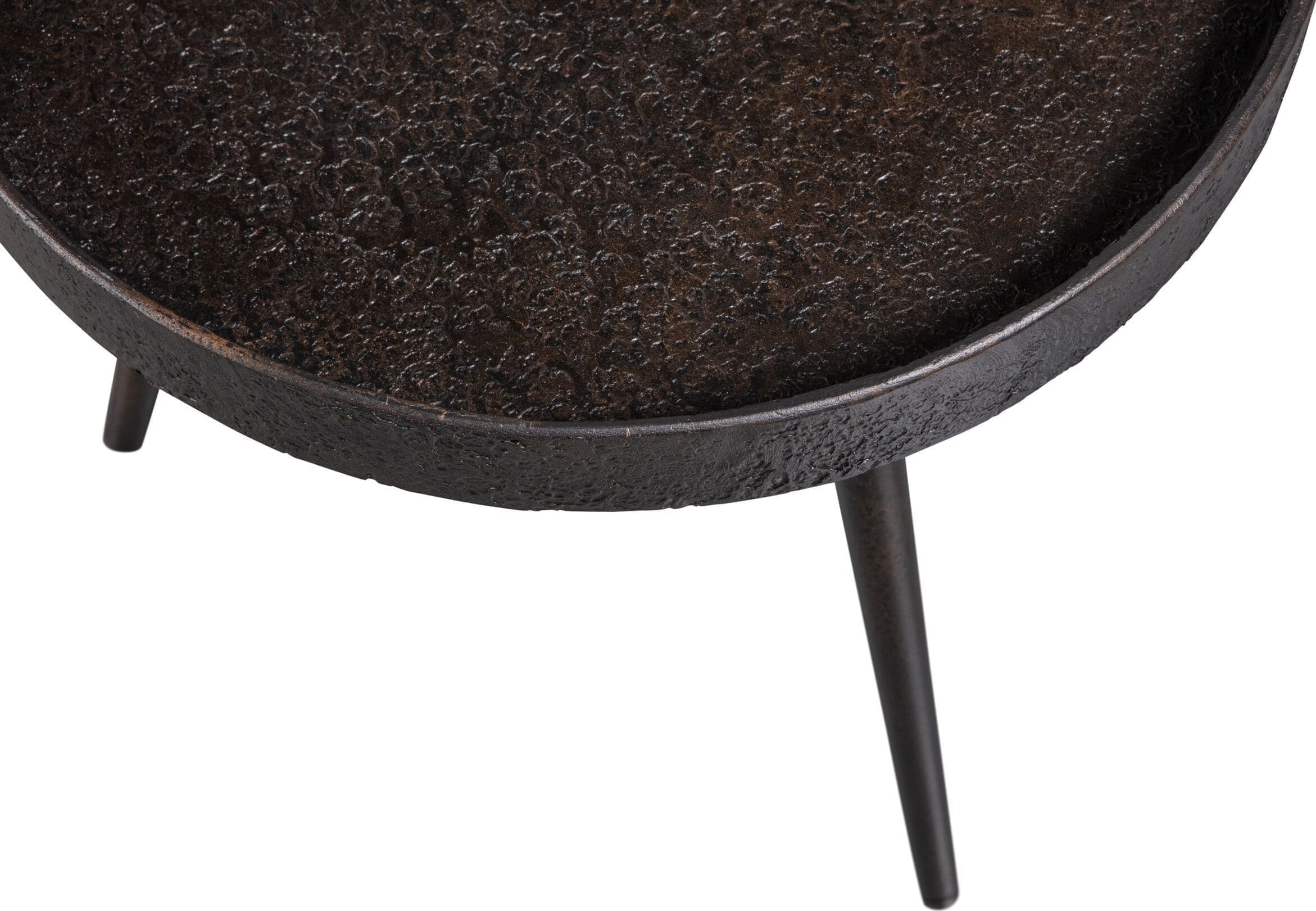BePureHome Bounds Bijzettafel M Hout/metaal Antique Goud 41xØ41 Goud Bijzettafel