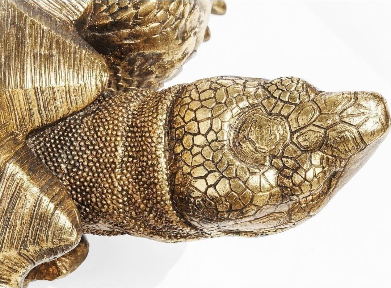 Beeld Turtle Gold Big Kare Design Beeld 30142