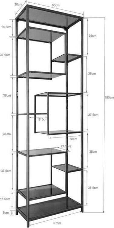 Wandplank Loft Gold 60x195cm Kare Design Wandplank 85484