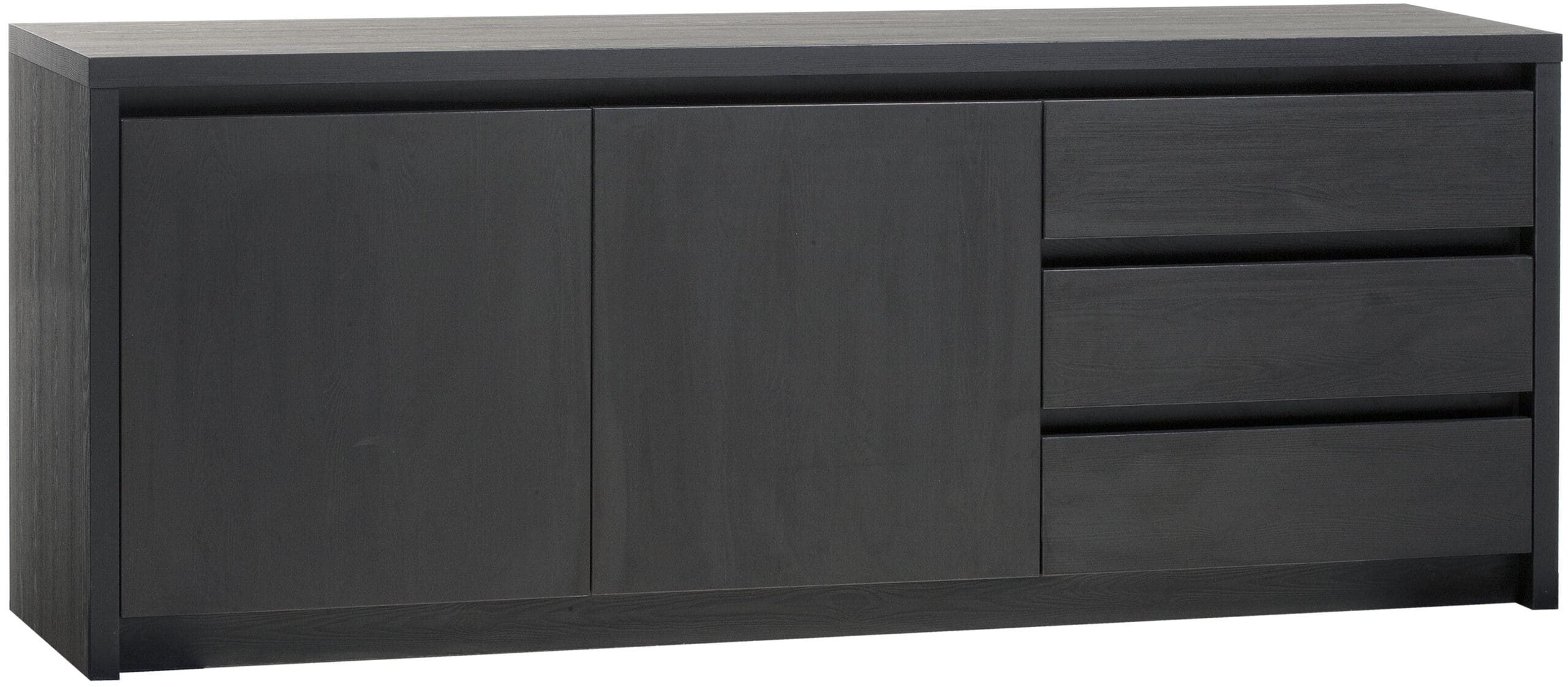 MILANELLO DRESSOIR KLEIN 2 DEURS/3 LADEN LAMULUX