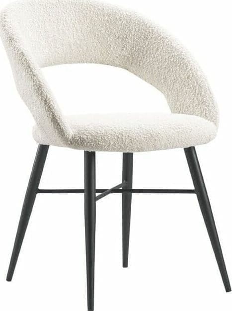 Pronto Wonen Eetkamerstoel Marasino beige Beige|Wit Eetkamerstoel