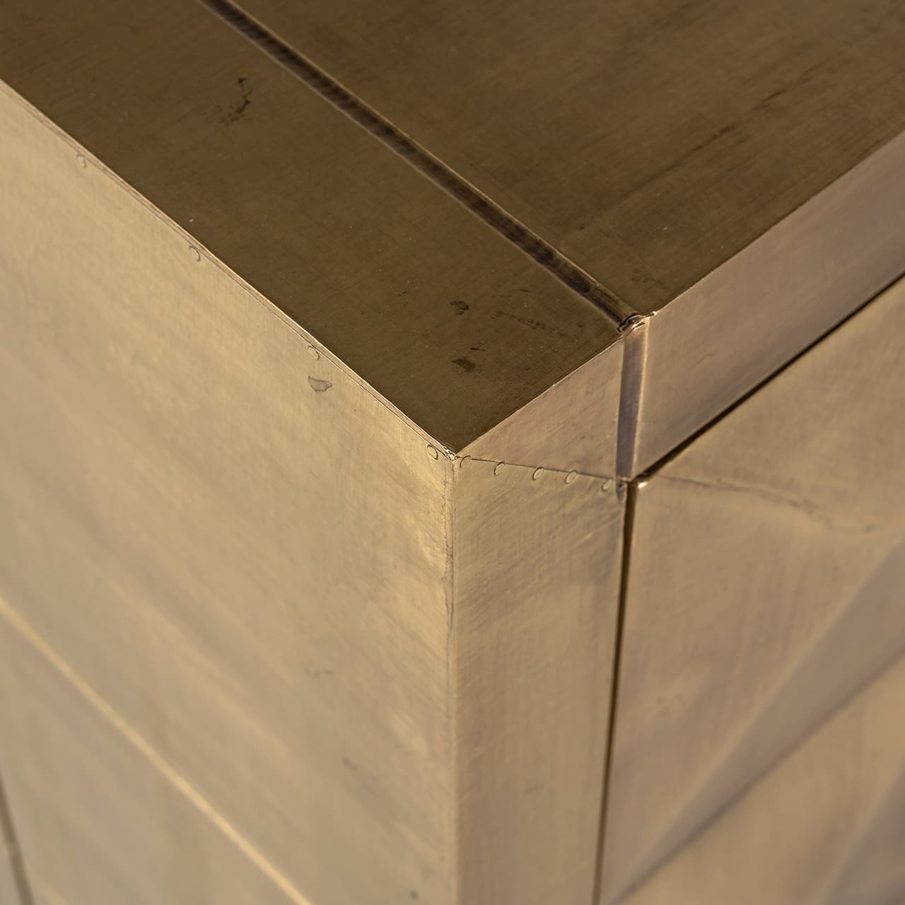 Richmond Interiors Dressoir Collada 3-deuren Goud Dressoir