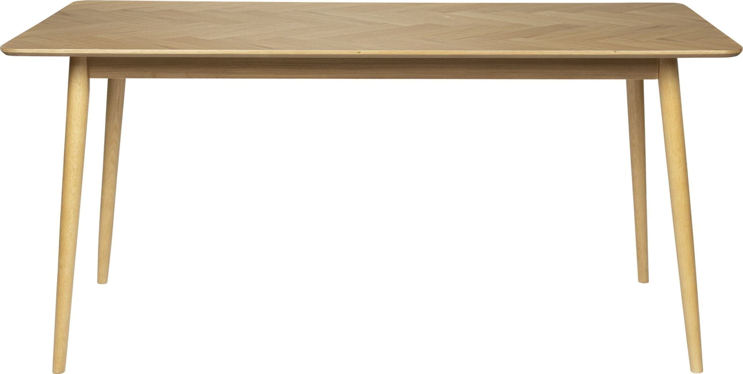 Tafel Fabio 160x80 Natural White Label Living ZVR2100143