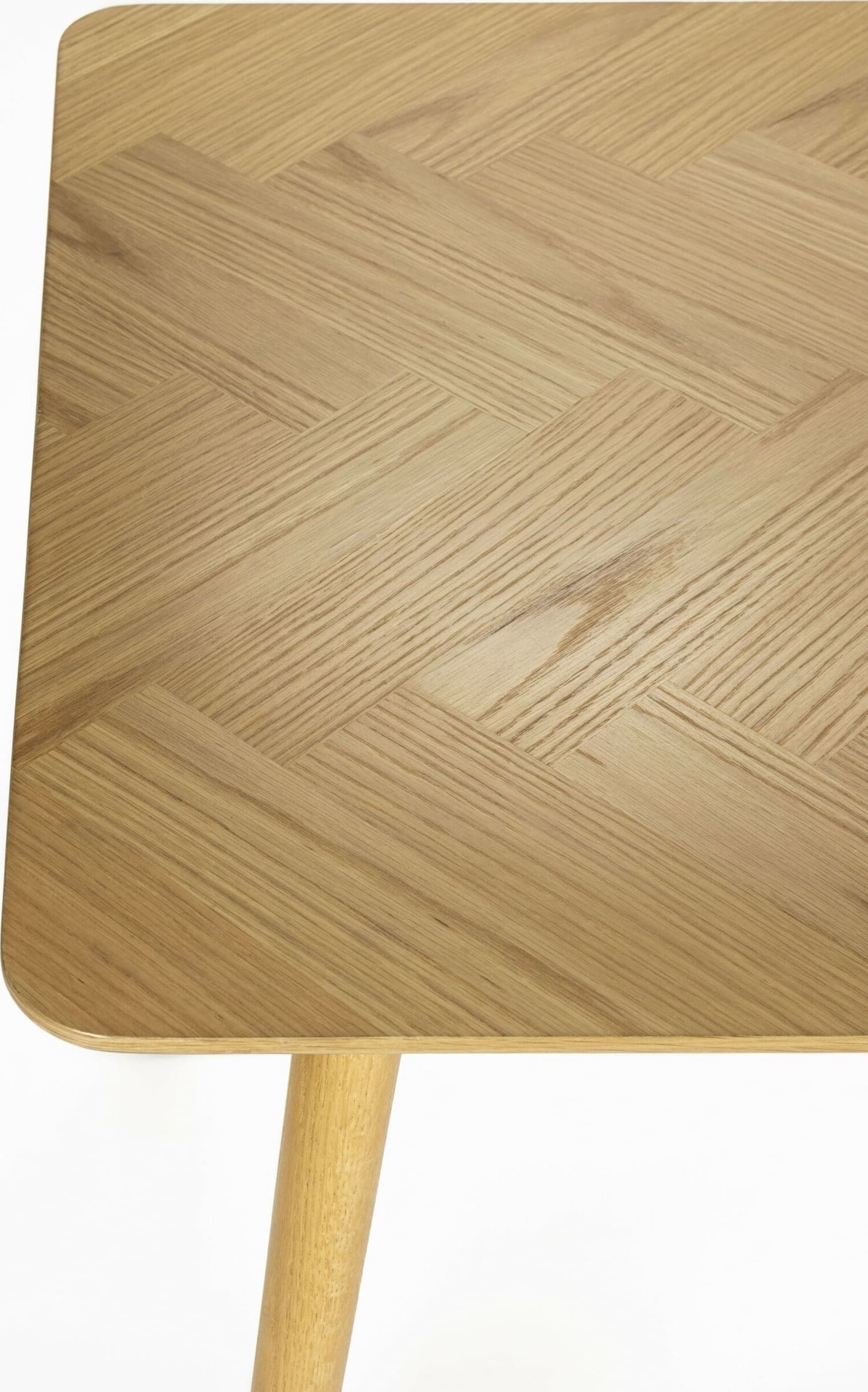 Tafel Fabio 160x80 Natural White Label Living ZVR2100143