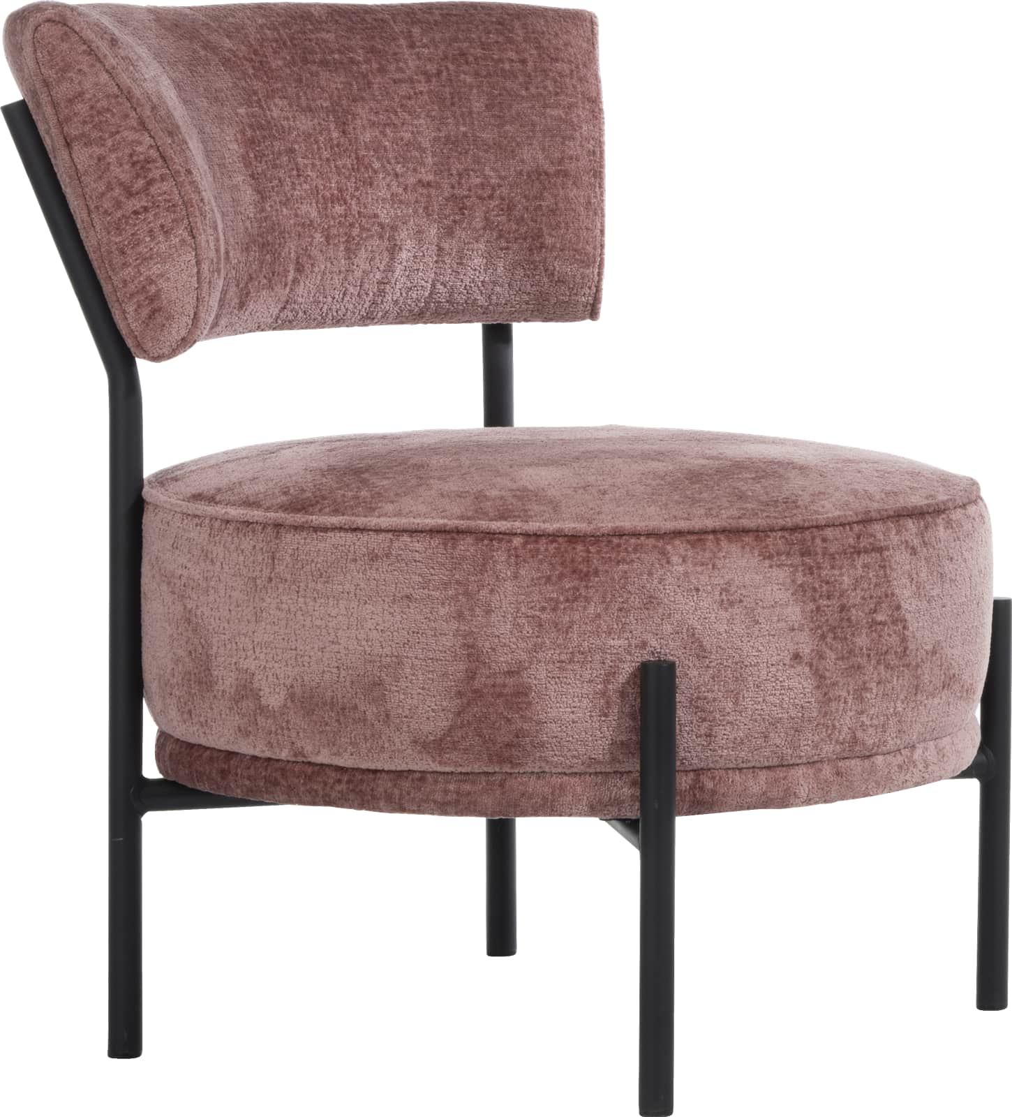COCO maison Ronda fauteuil - roze Roze Woonaccessoire