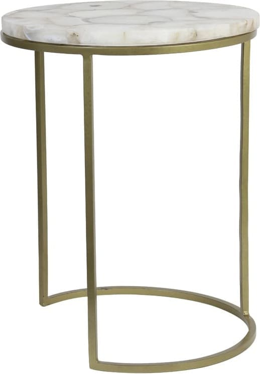 Bijzettafel Axat - Agaat Antiek Brons Light & Living Bijzettafel 6748618