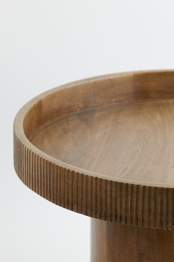 Bijzettafel Kalomo - Hout Donker Bruin Light & Living Bijzettafel 6777284