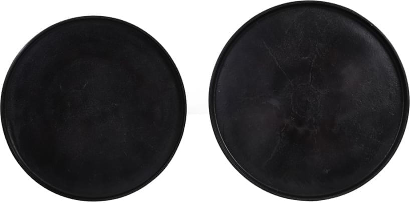Bijzettafel Pano - Donker Brons Light & Living Bijzettafel 6717350